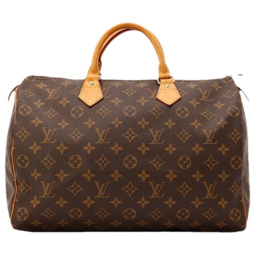 Speedy leather handbag