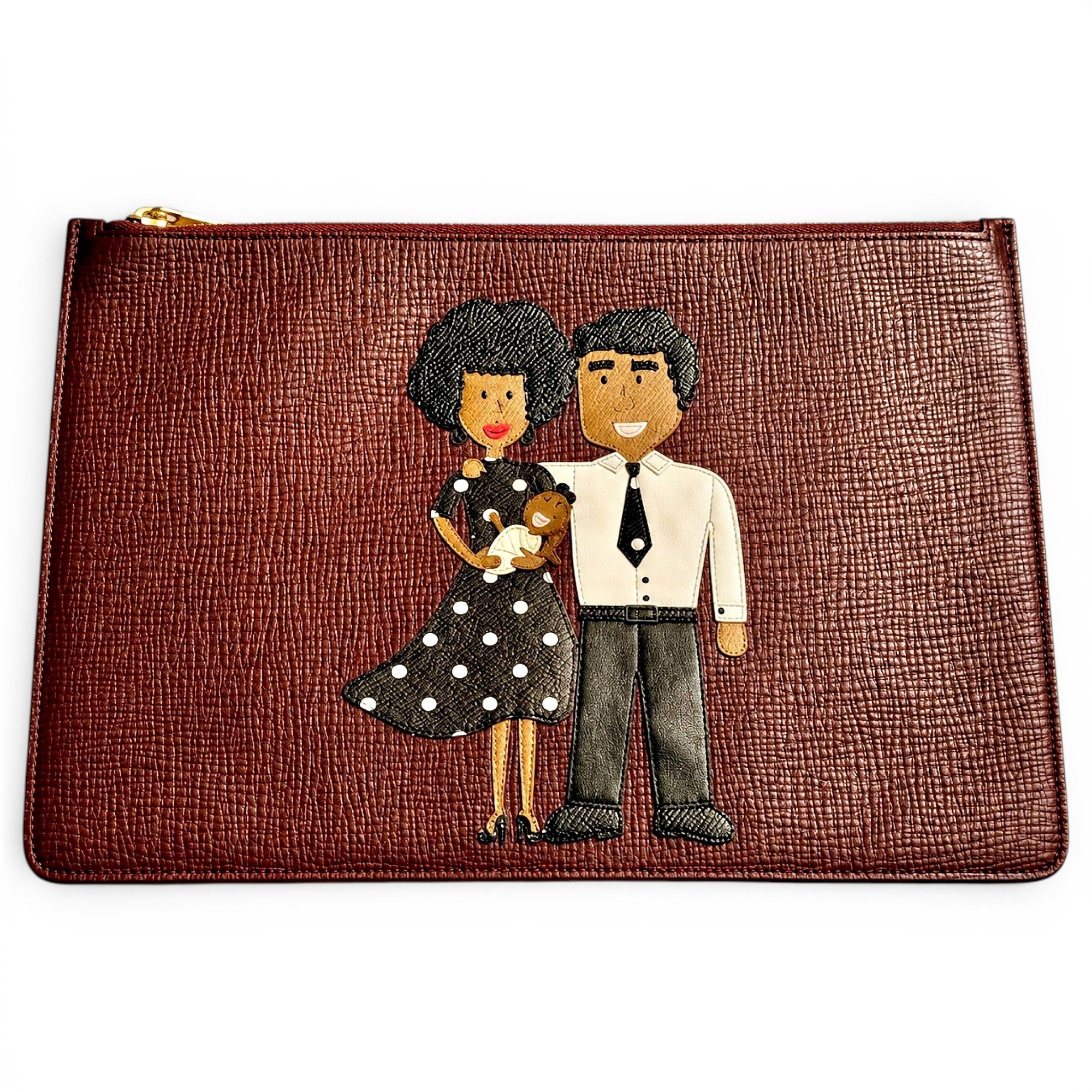 Dolce & Gabbana Leather clutch bag