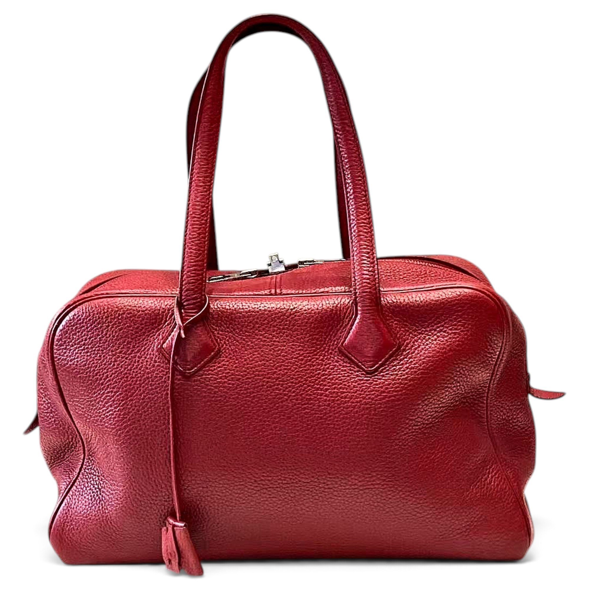 Victoria leather handbag