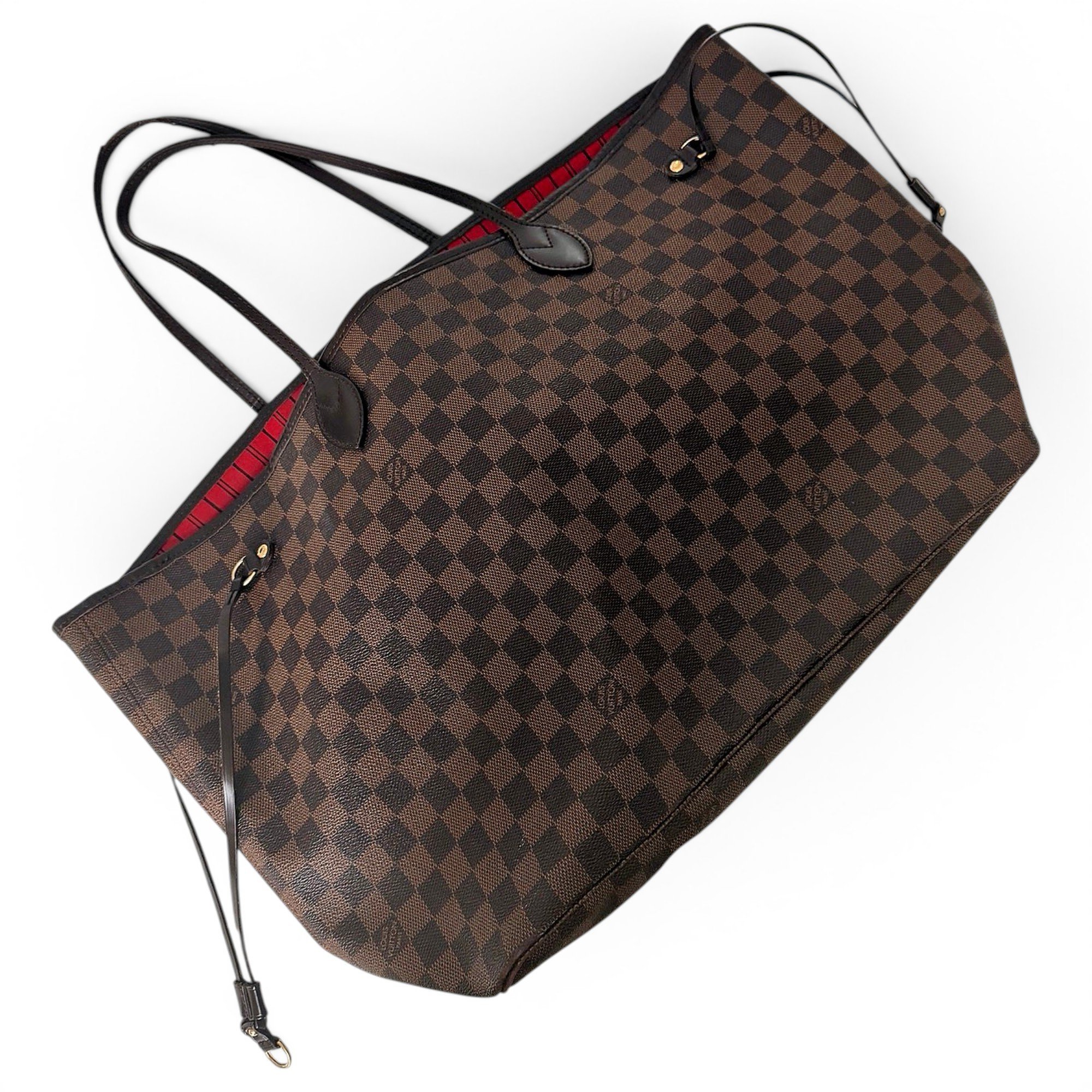 Neverfull leather tote