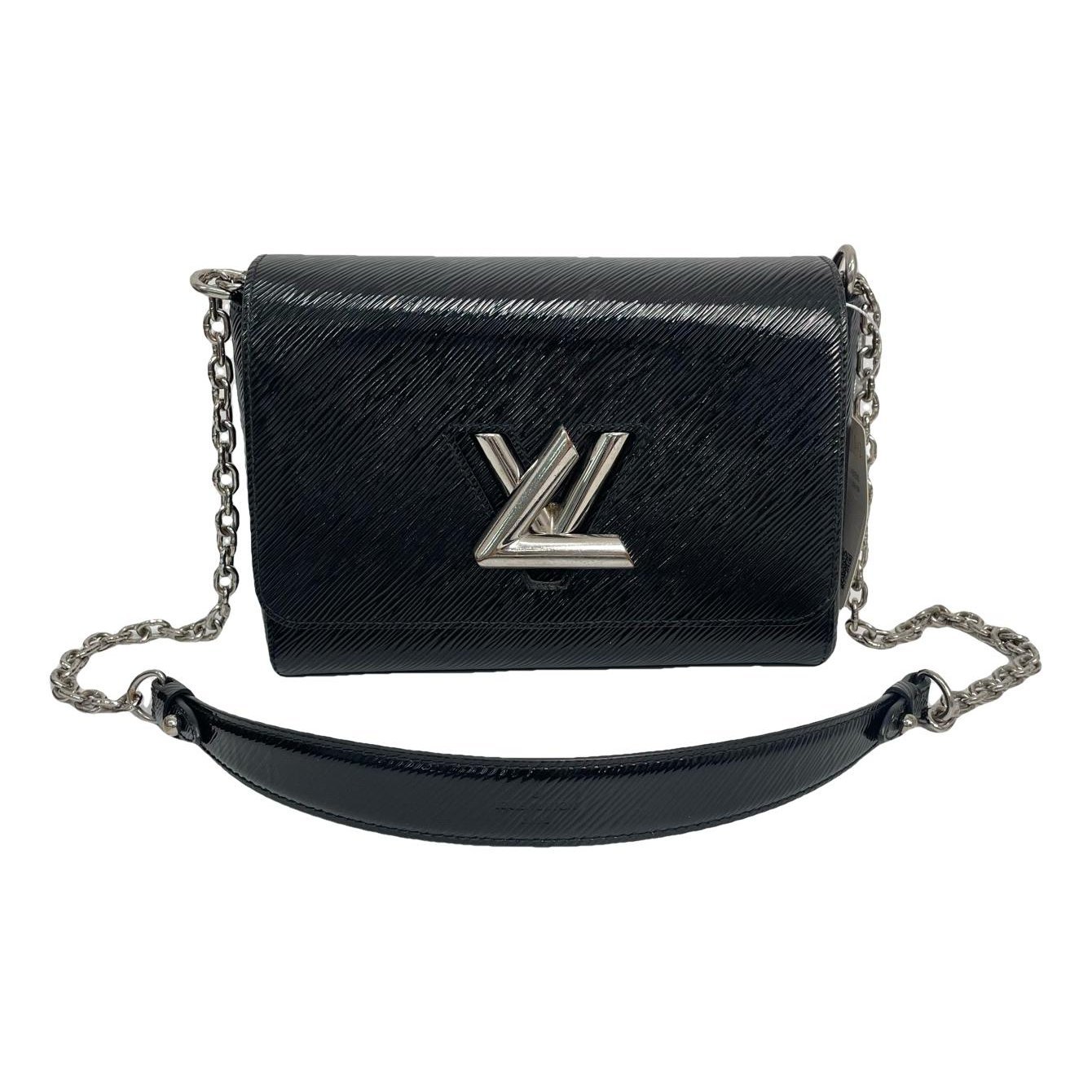 Twist leather handbag