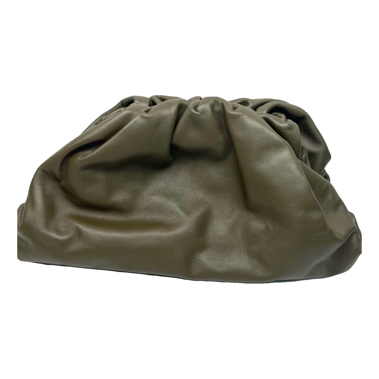 Pouch leather handbag