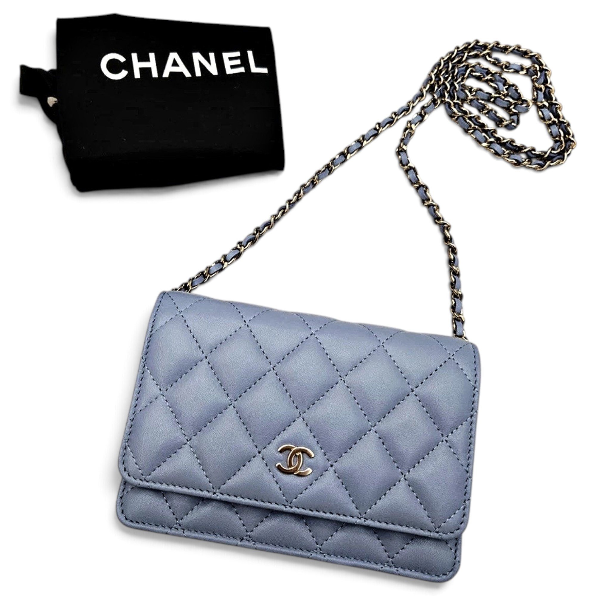 Wallet On Chain Timeless/Classique leather handbag