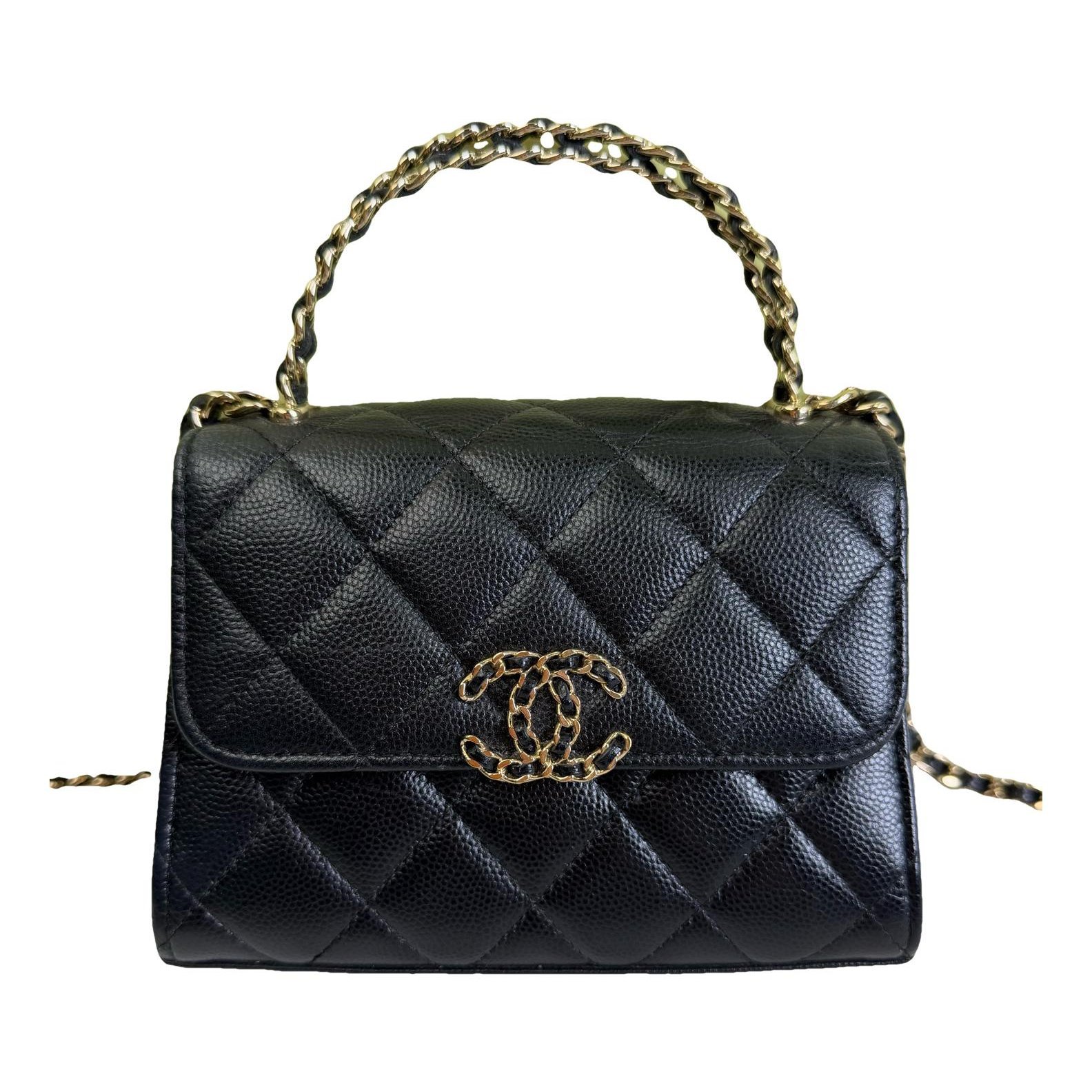 Leather handbag