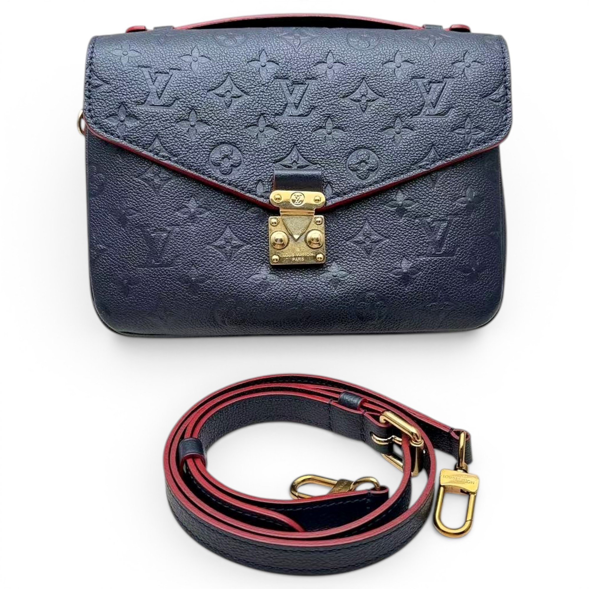 Metis leather handbag