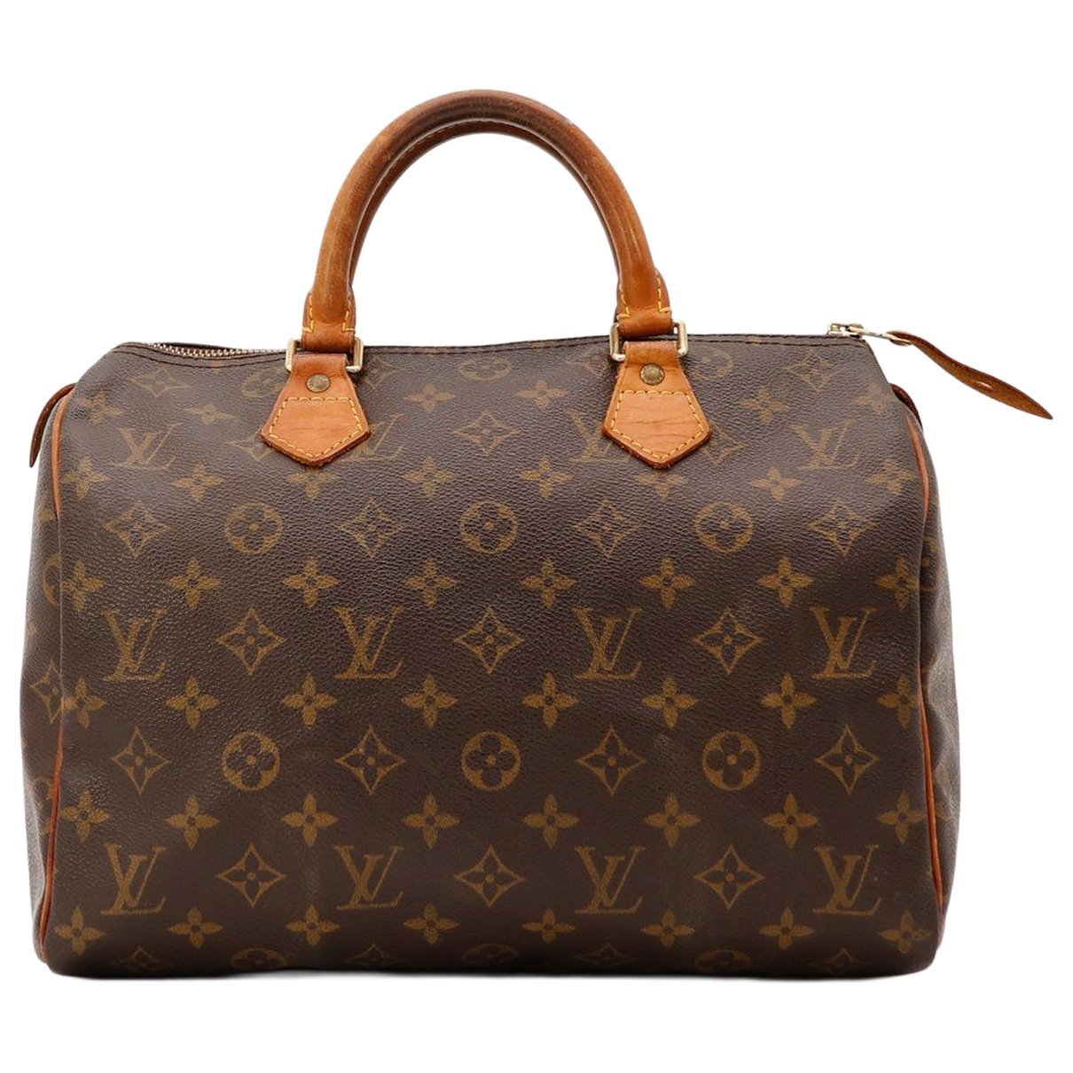 Speedy leather handbag