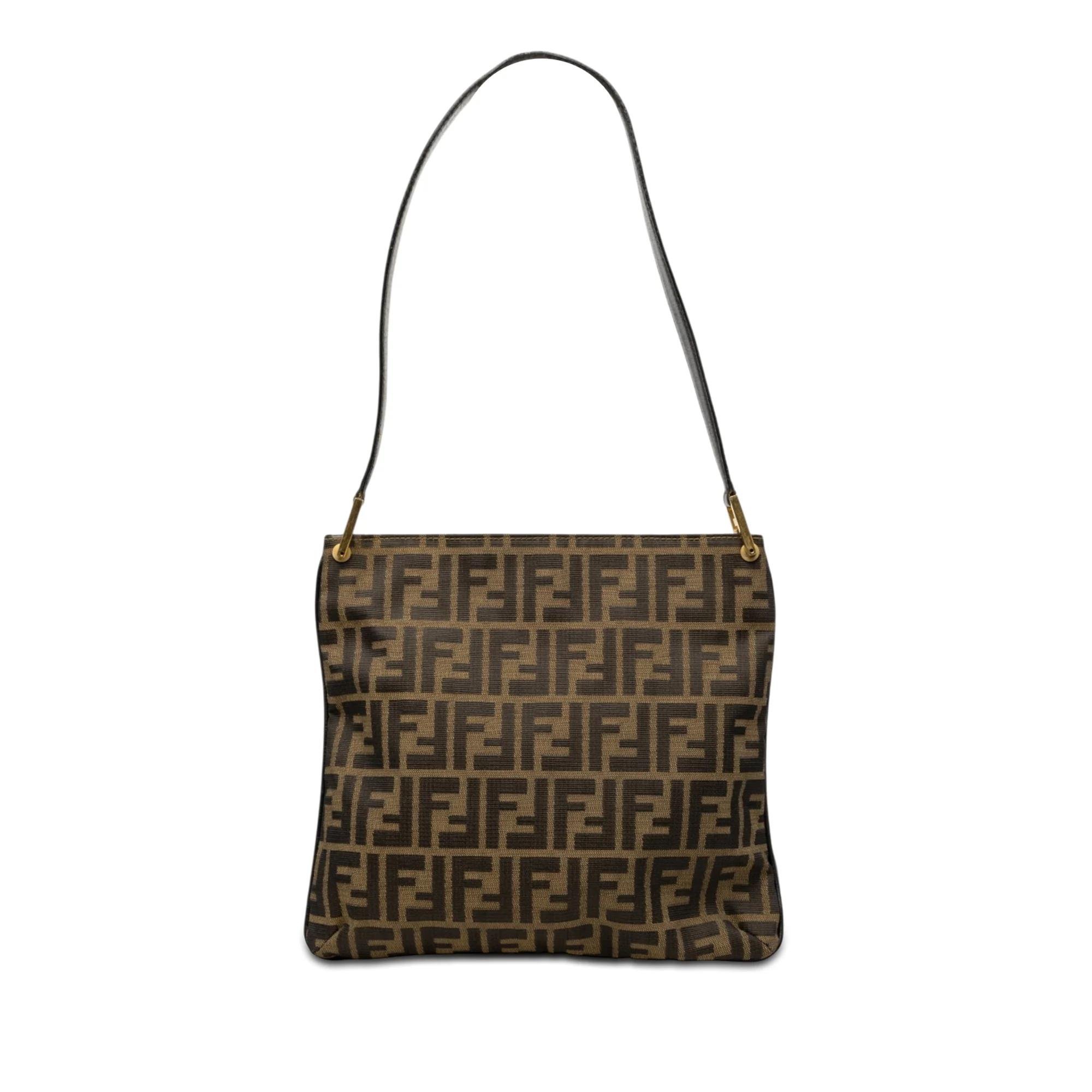 Pocket leather handbag