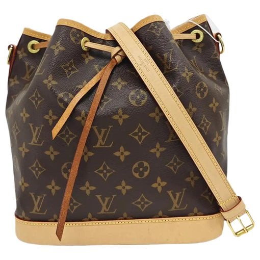 Nano Noé leather crossbody bag