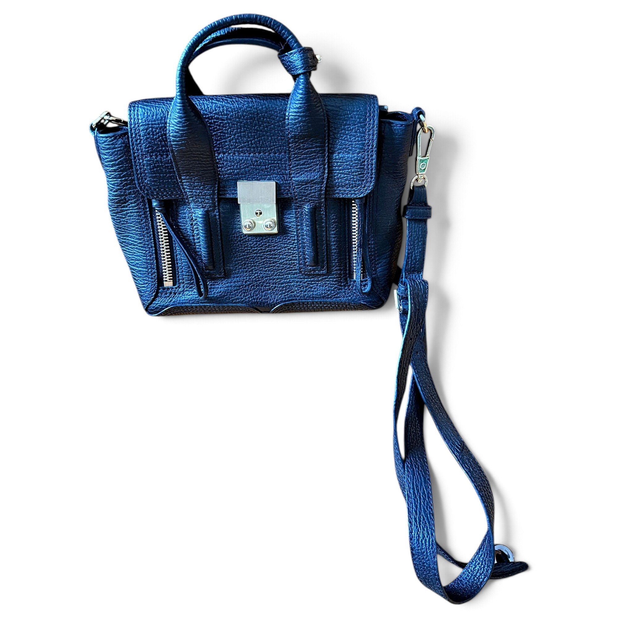Leather backpack