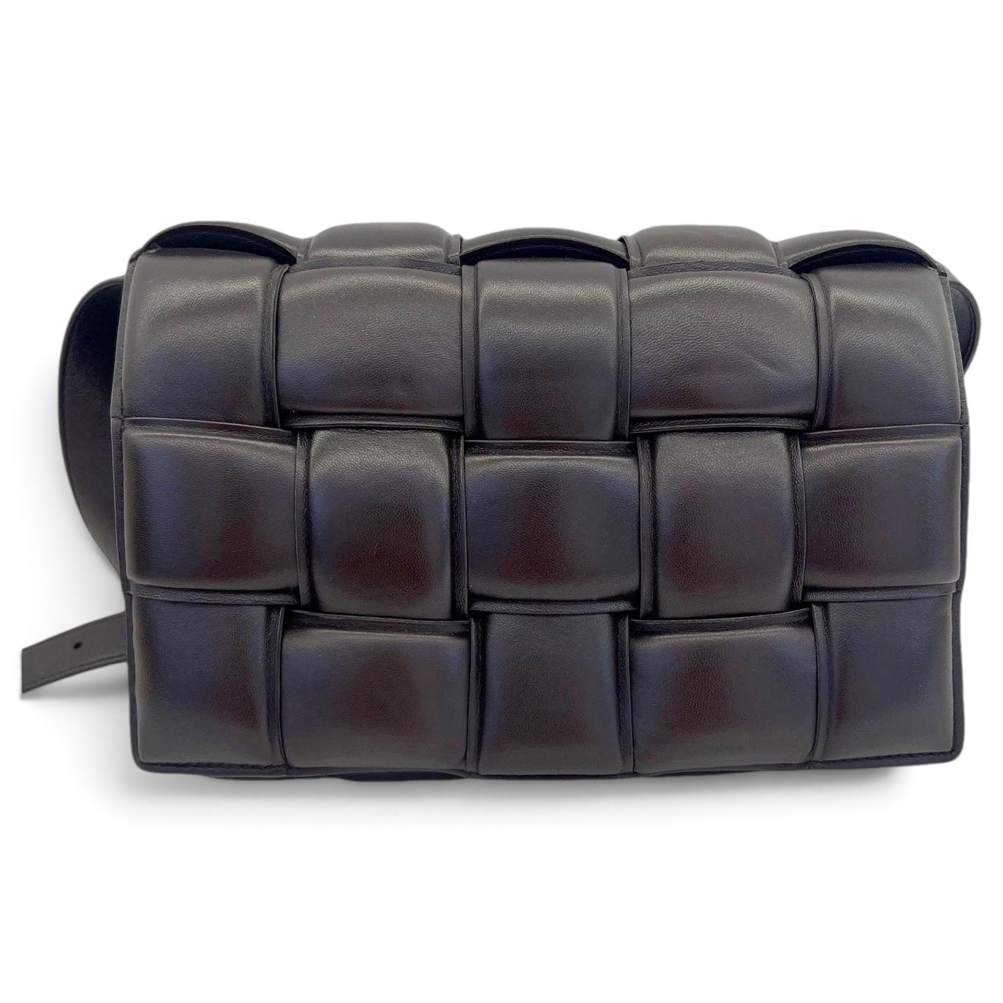 Cassette Padded leather handbag