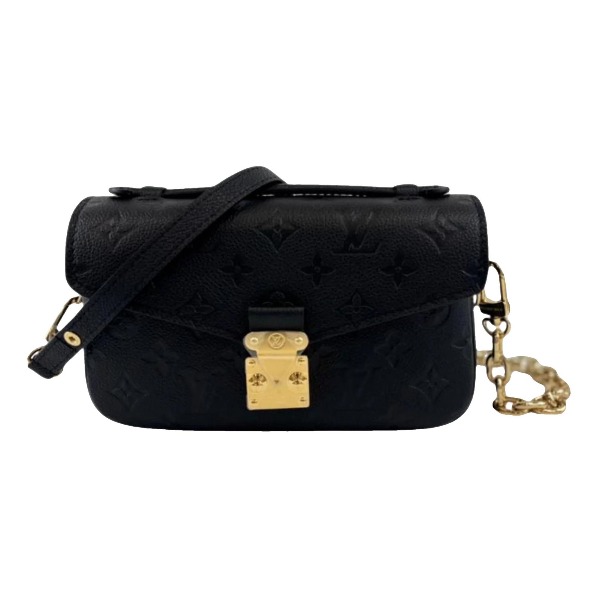 Metis East West leather crossbody bag