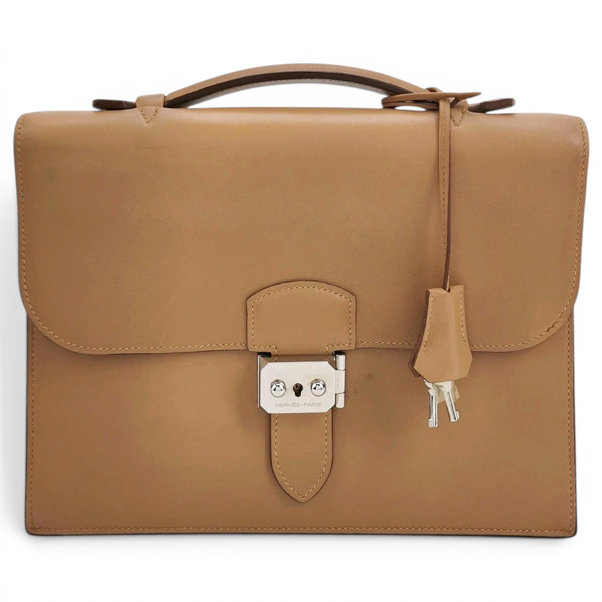 Leather tote