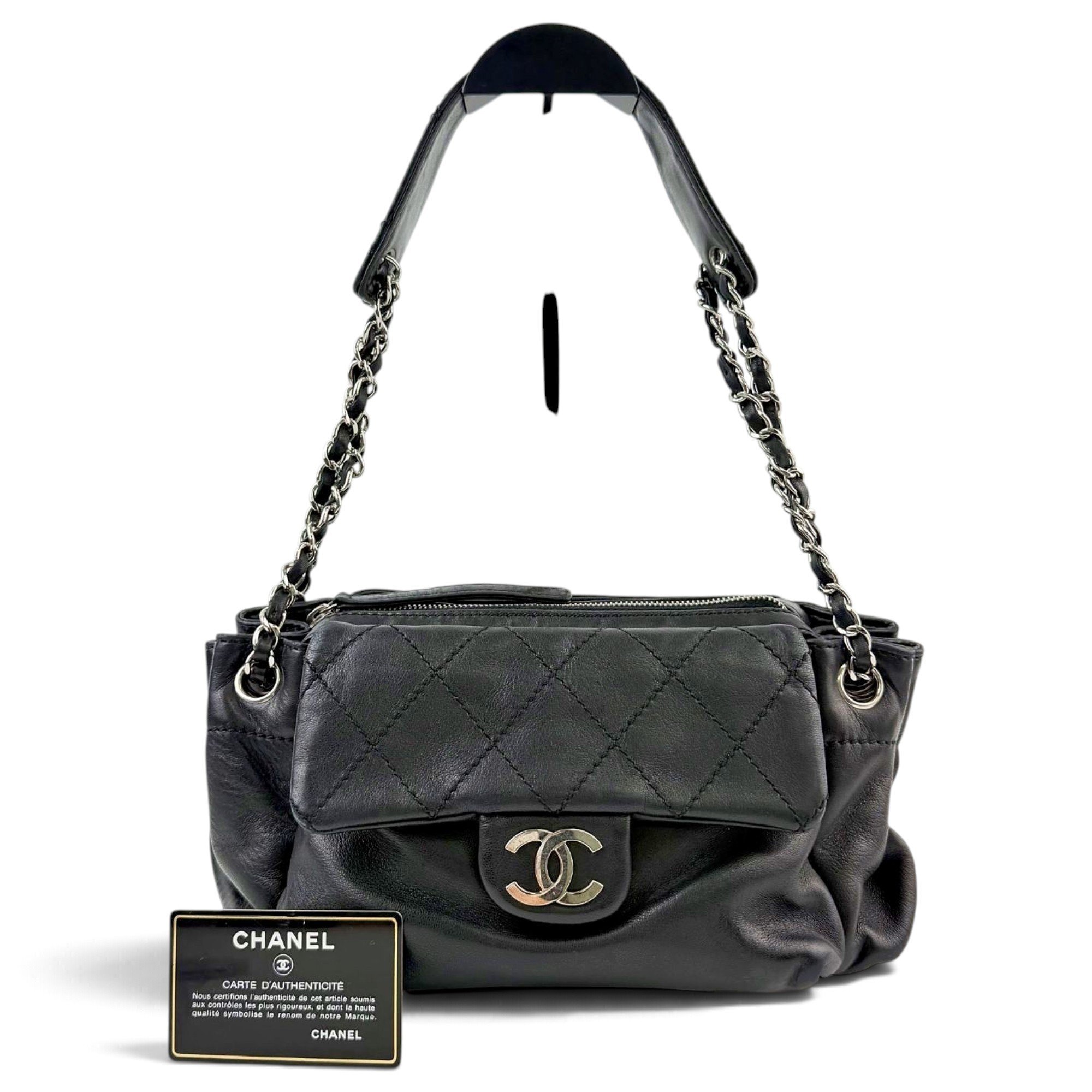 Leather handbag
