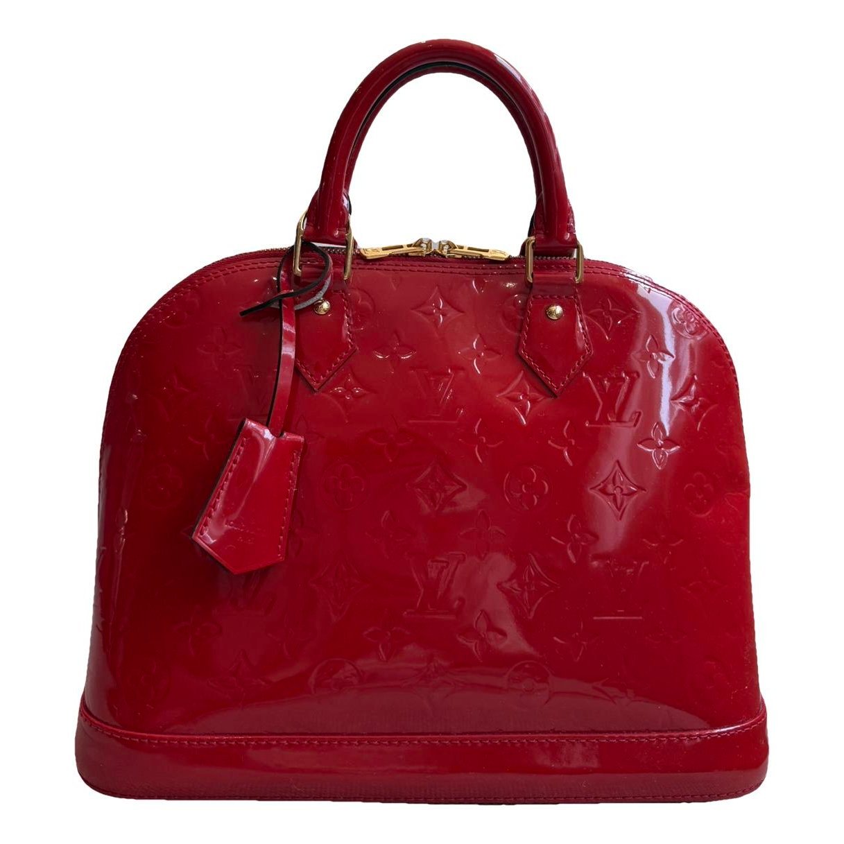 Alma leather handbag