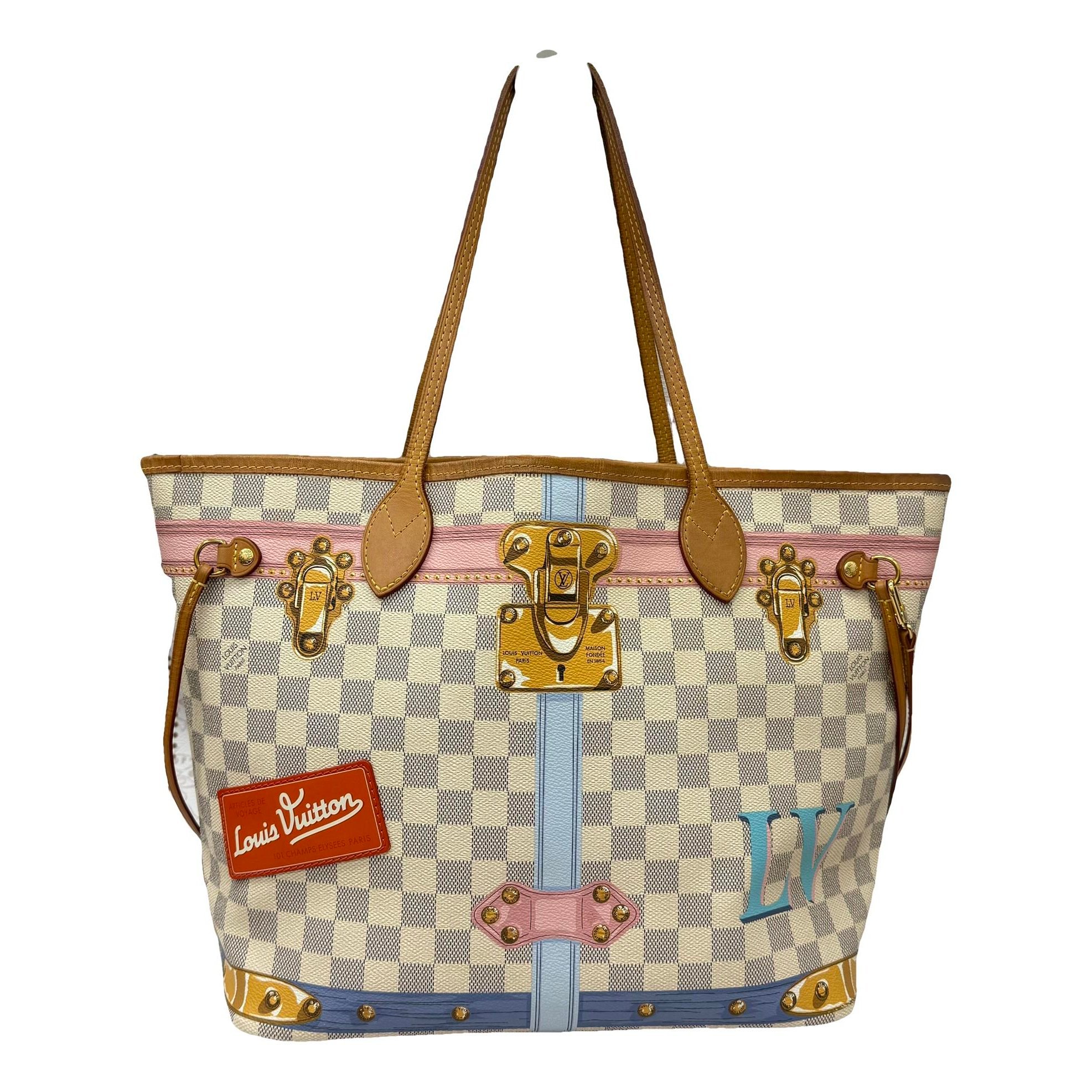 Neverfull leather handbag