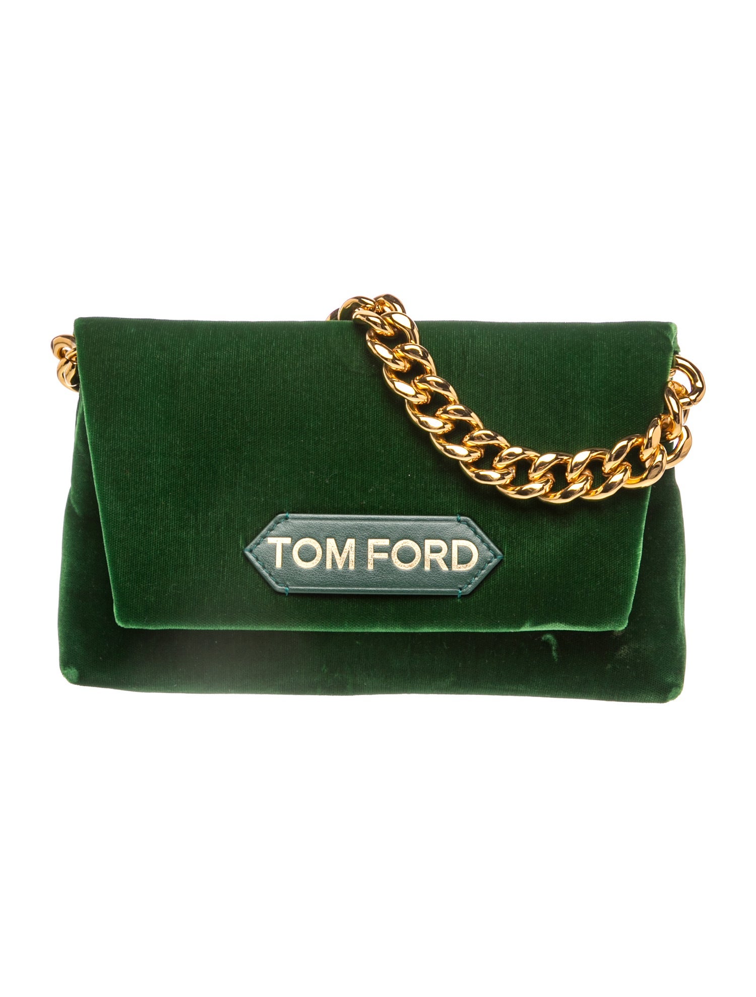 Tom Ford Velvet Top Handle Bag
