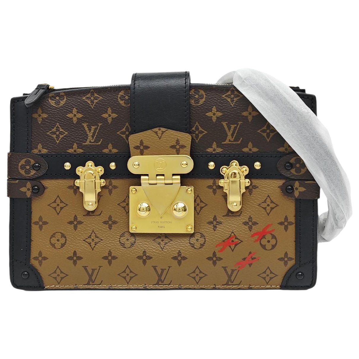 City Trunk leather crossbody bag
