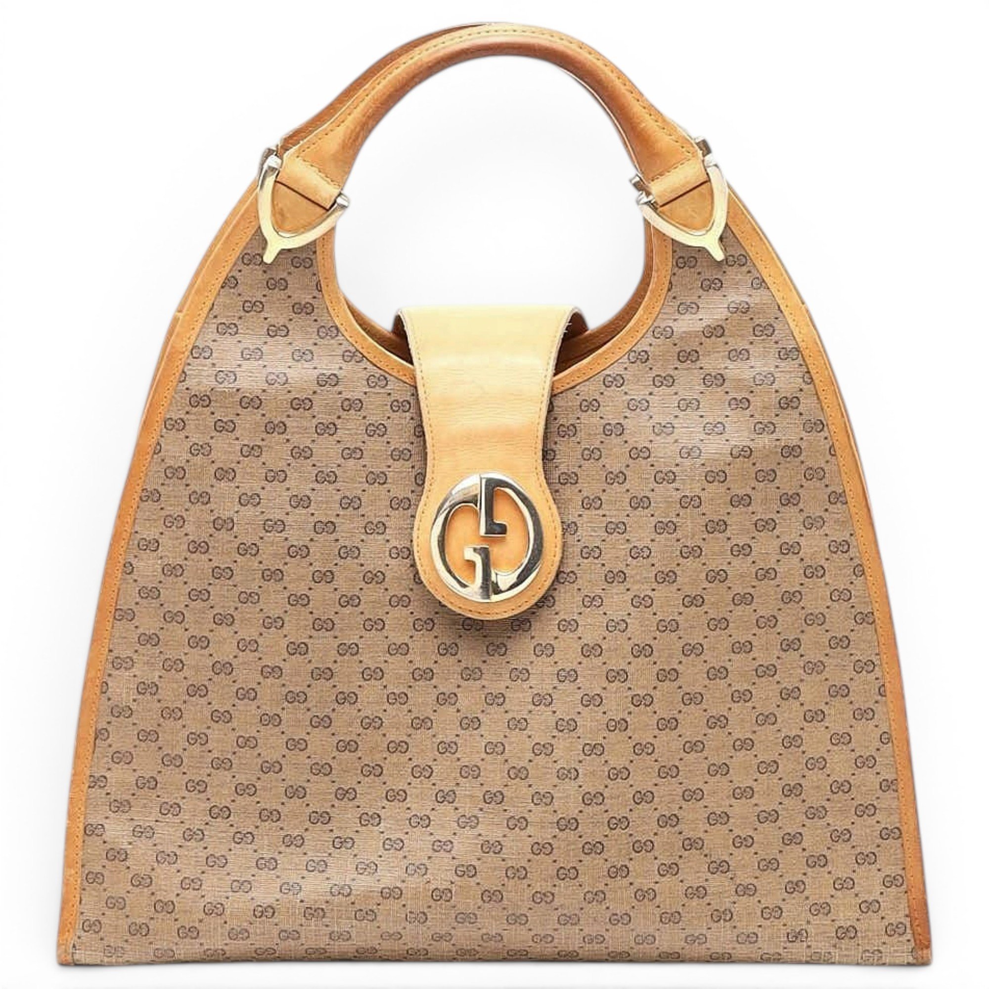 Stirrup cloth handbag