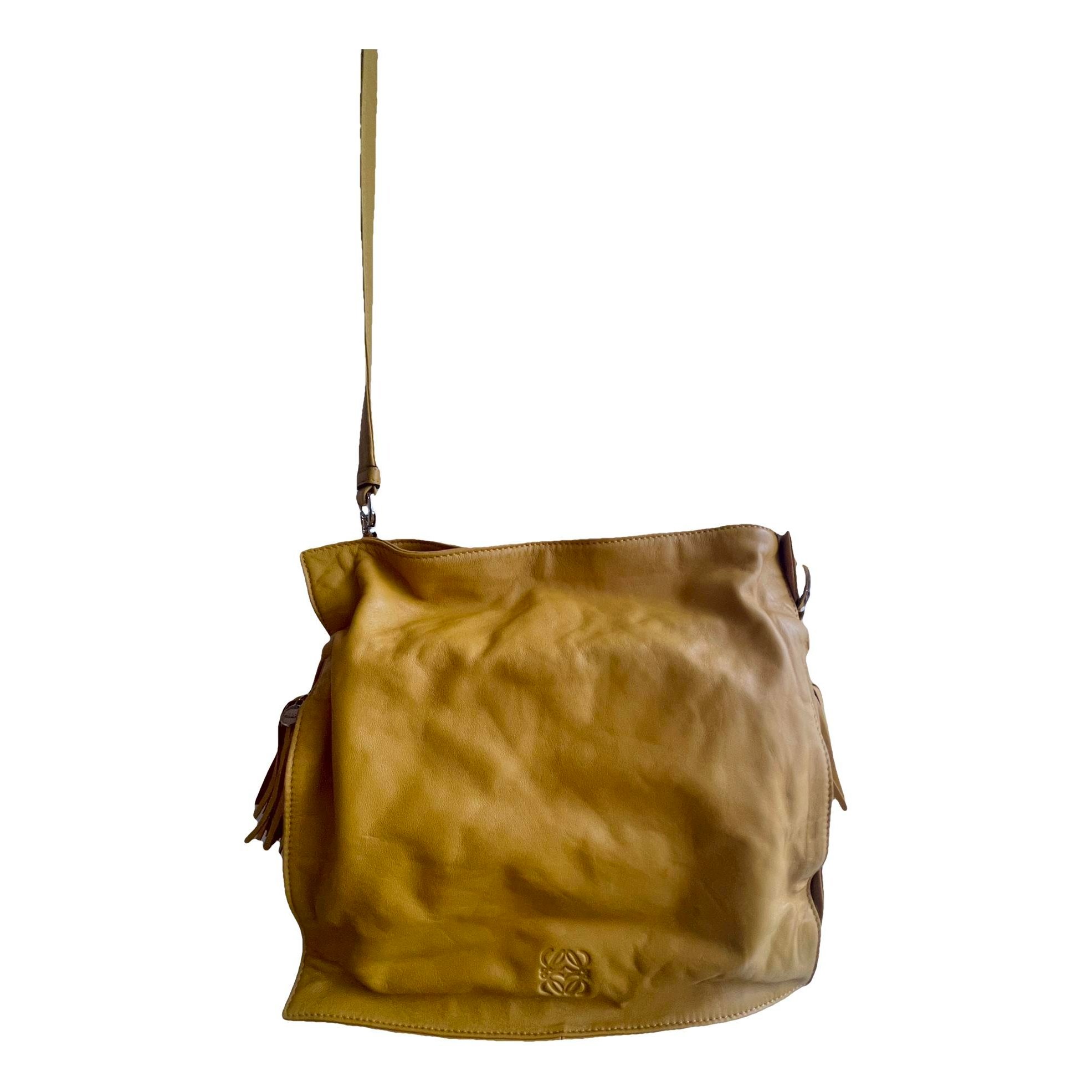 Flamenco leather handbag