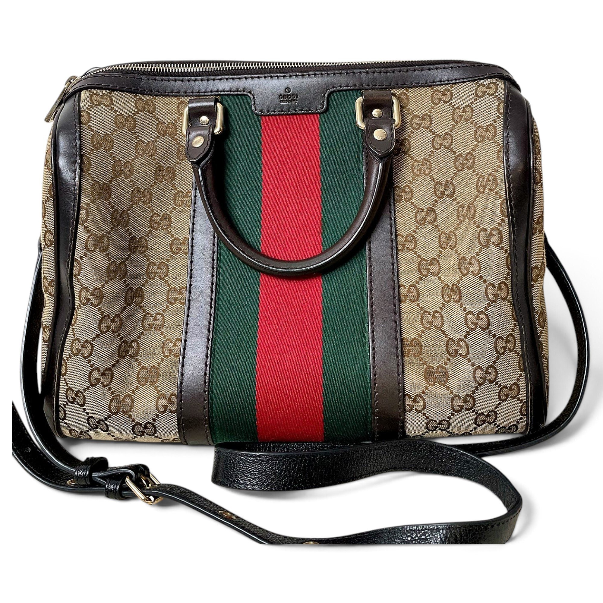 Boston cloth handbag