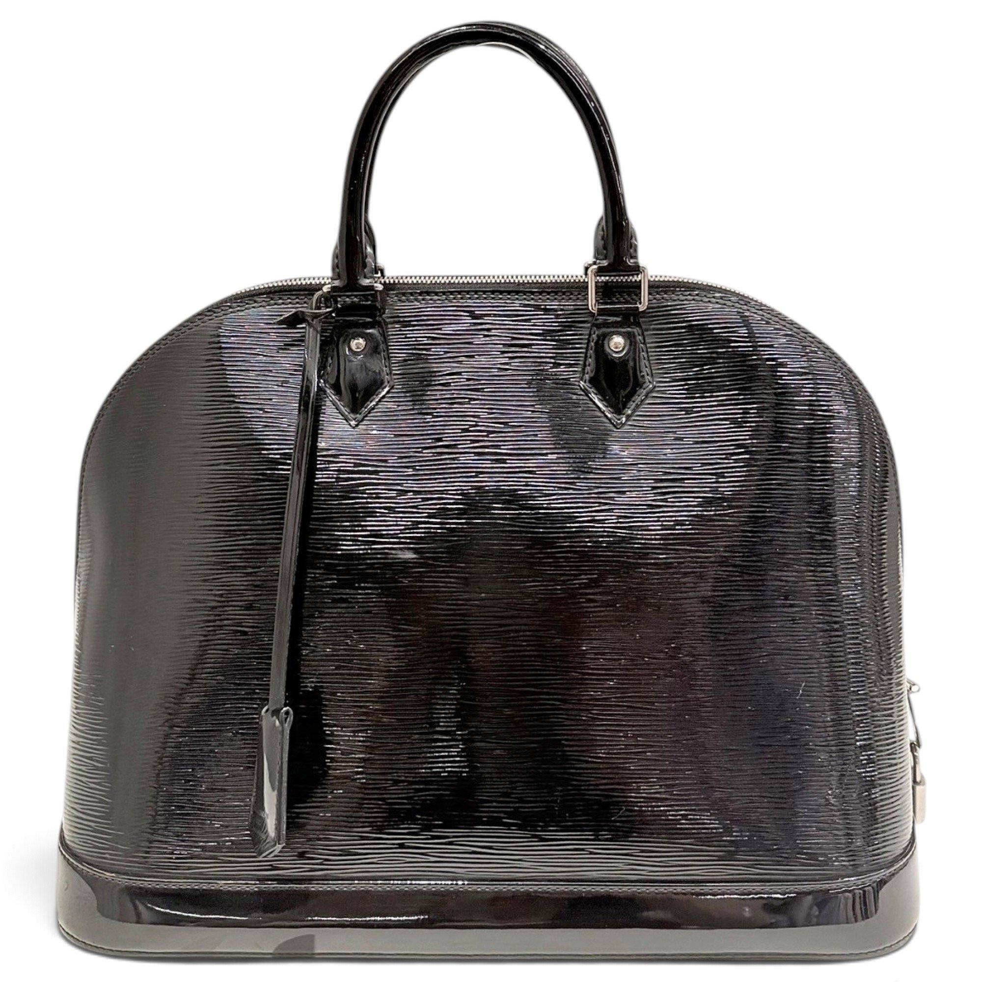 Alma patent leather handbag