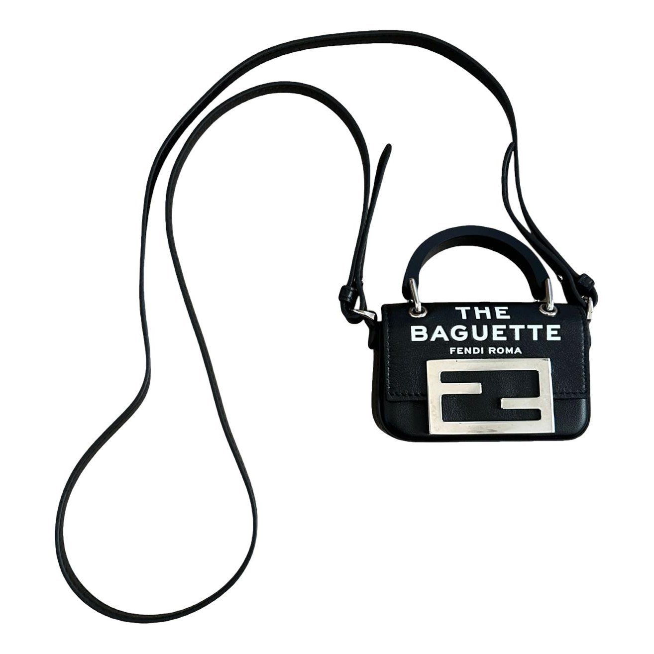 Baguette leather handbag