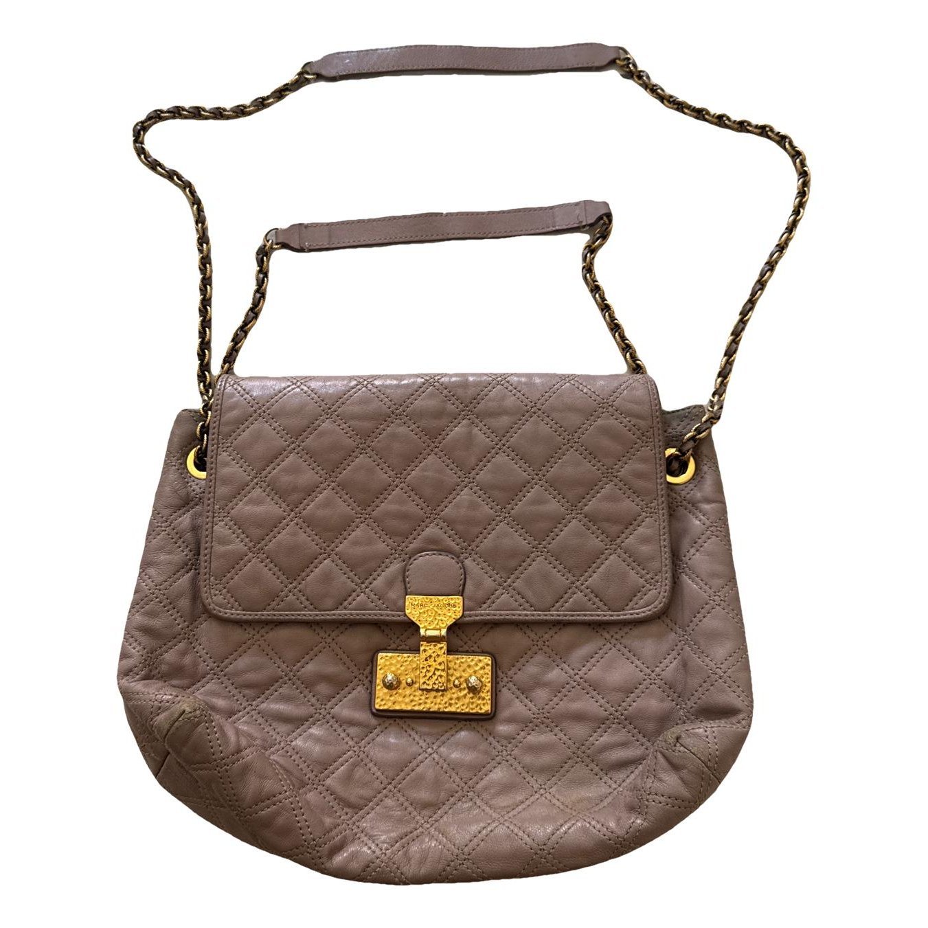 Single leather crossbody bag