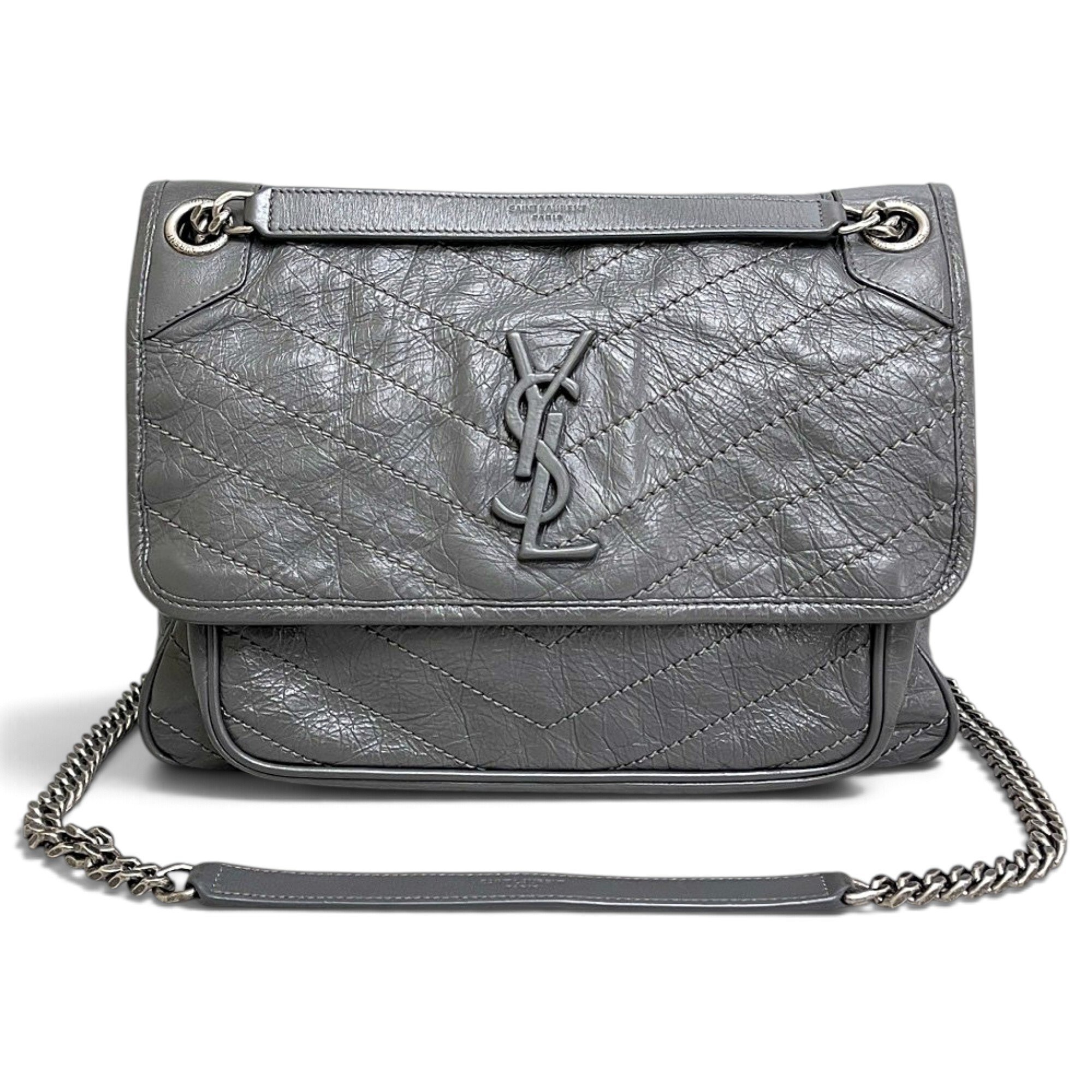 Niki leather crossbody bag