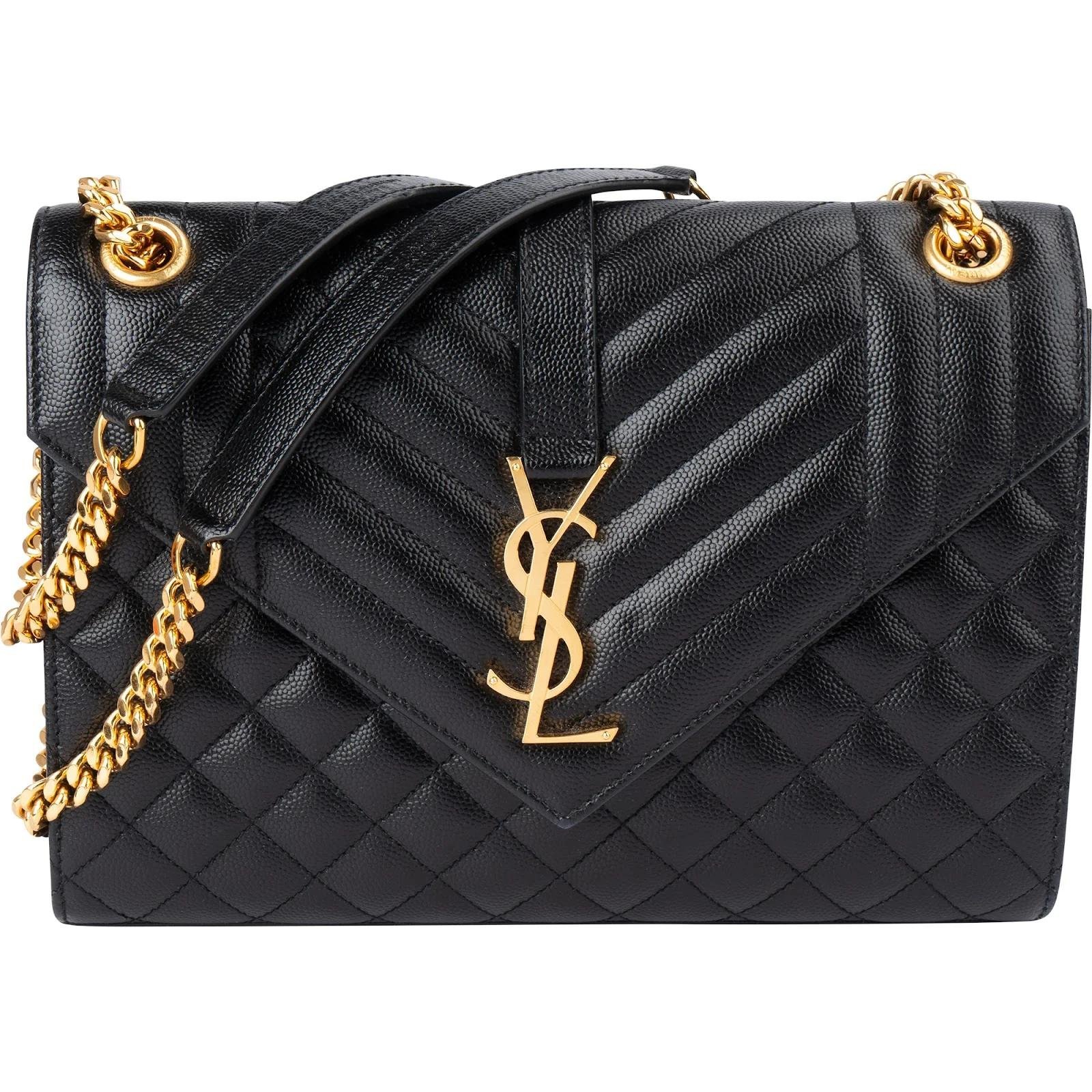 Envelope leather crossbody bag