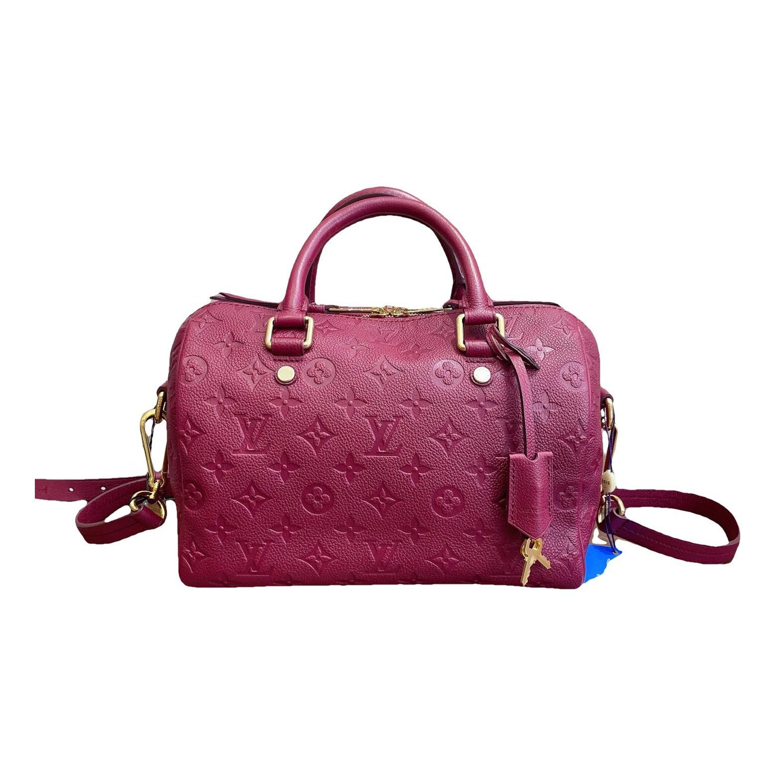 Nano Speedy / Mini HL leather handbag