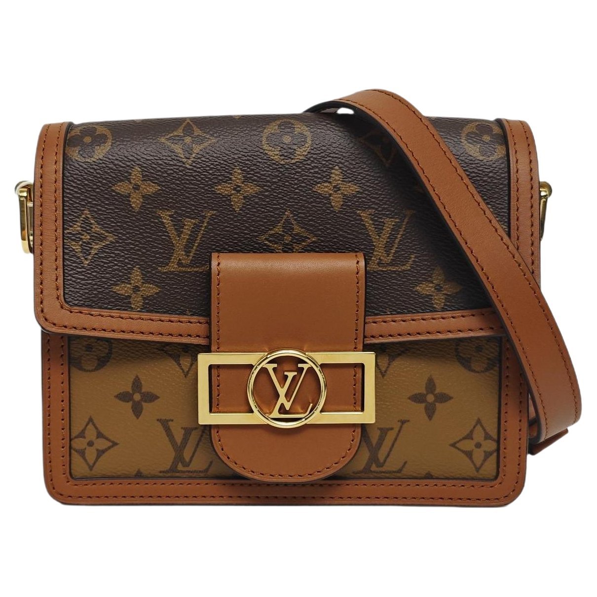 Dauphine leather mini bag