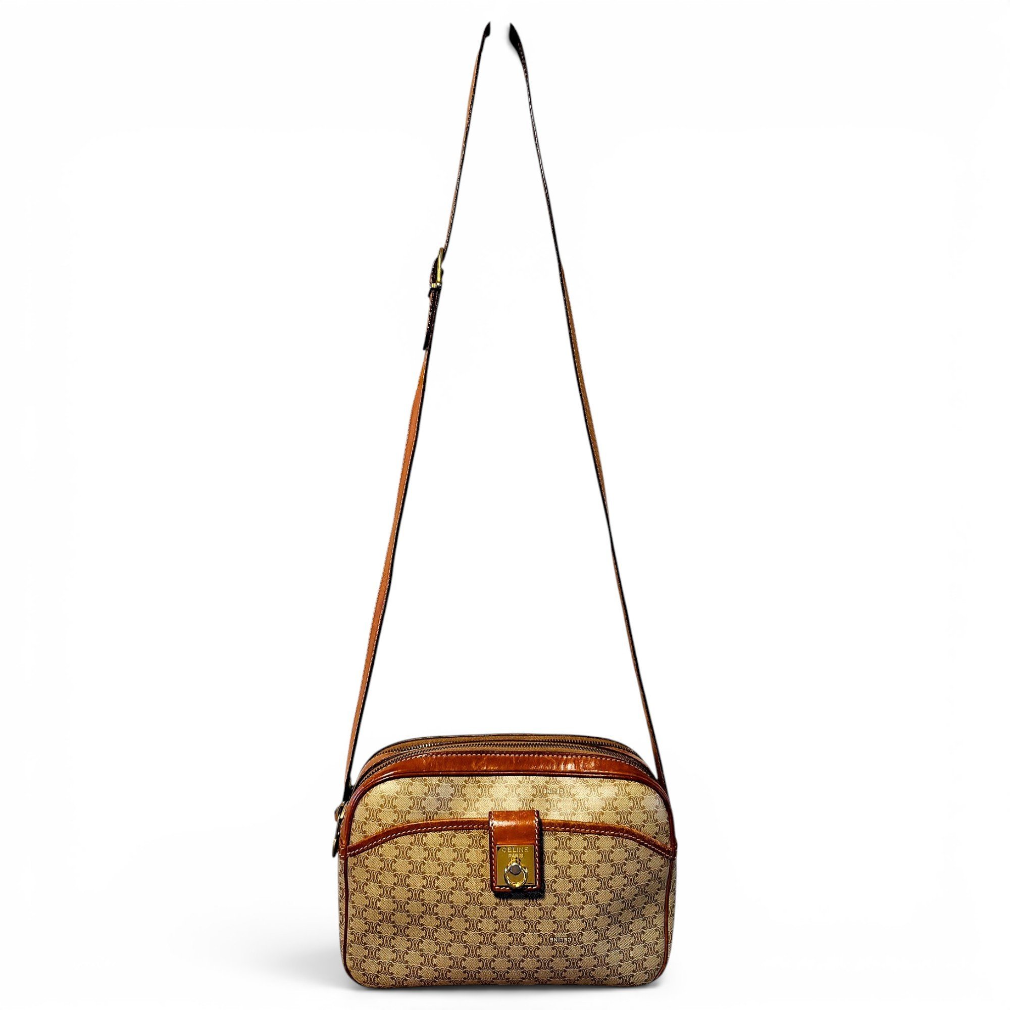 Leather crossbody bag