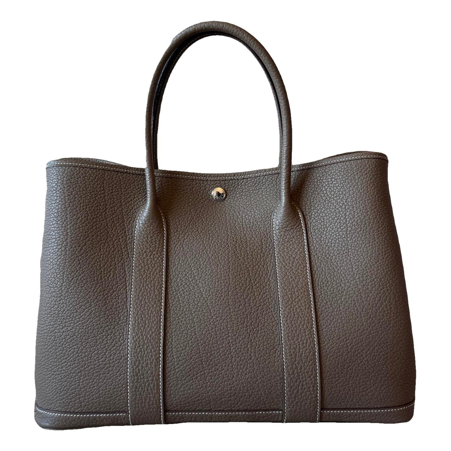 Garden Party leather tote