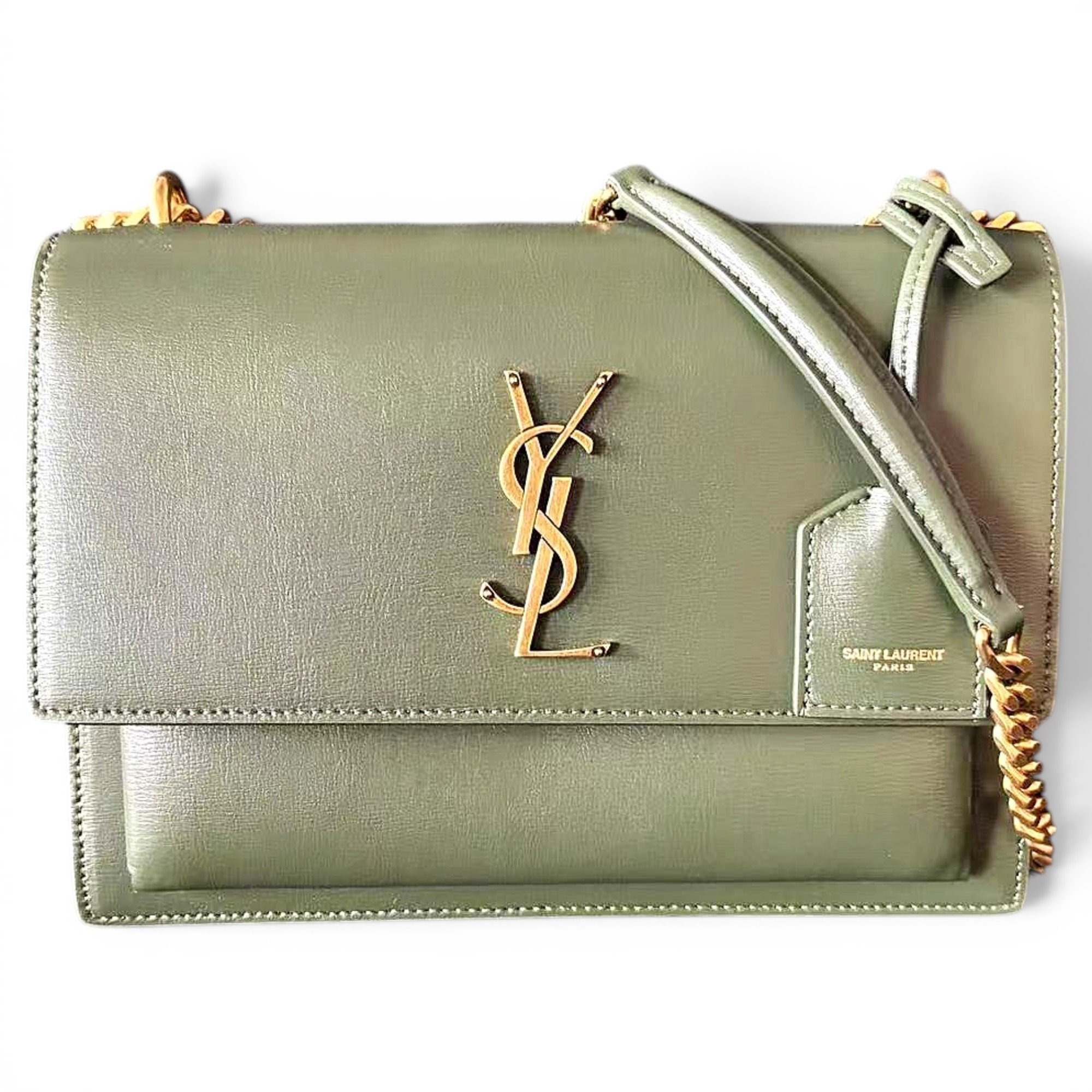 Sunset leather handbag