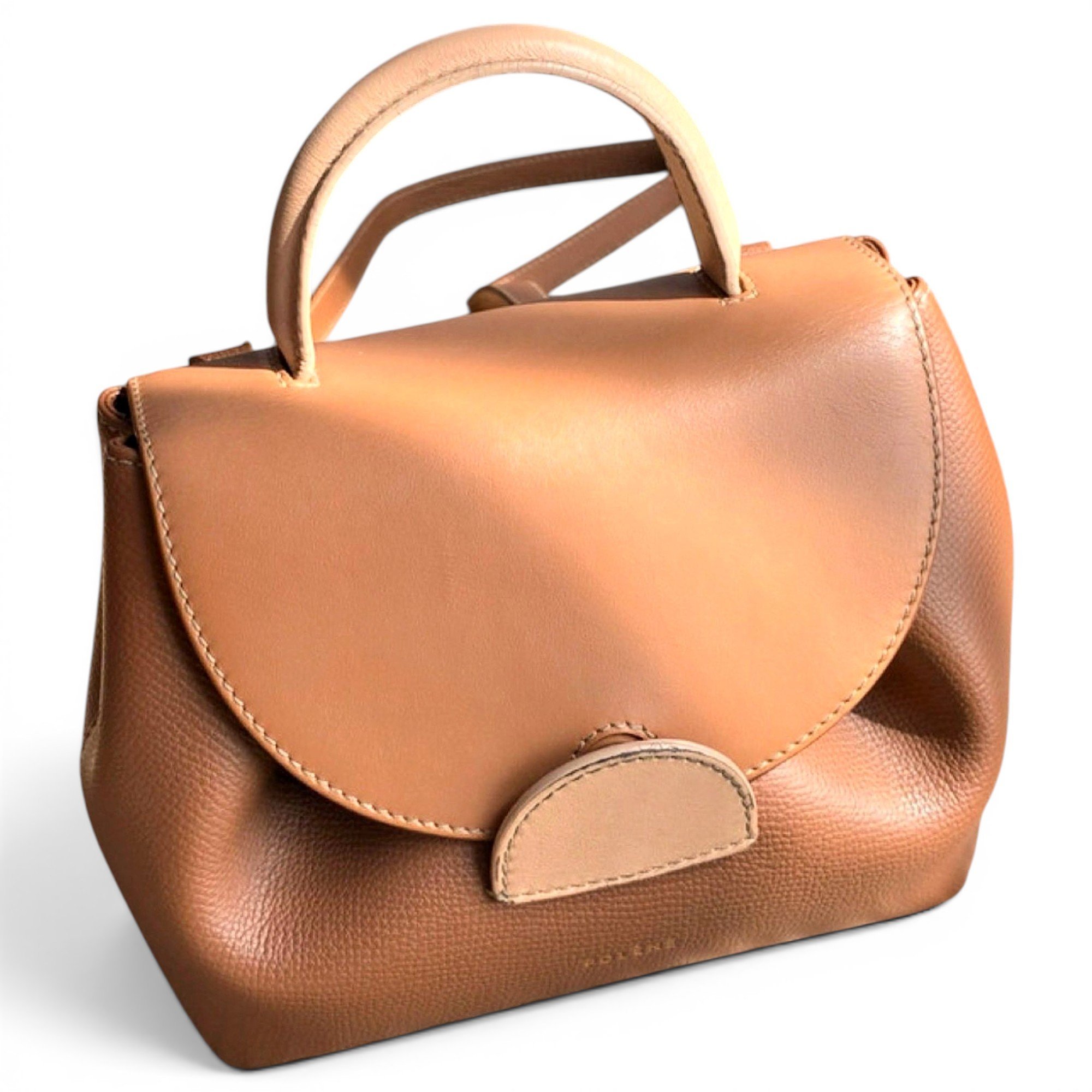 Numéro un nano leather crossbody bag
