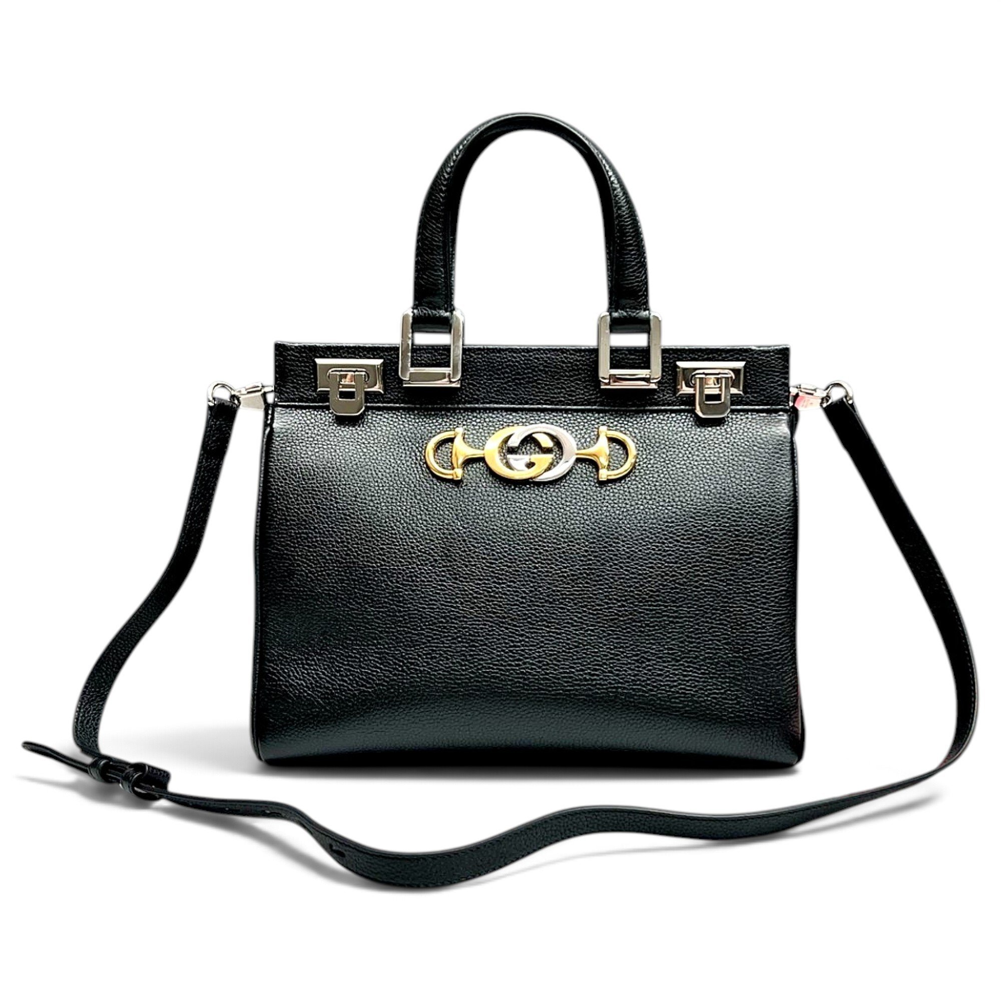 Leather handbag