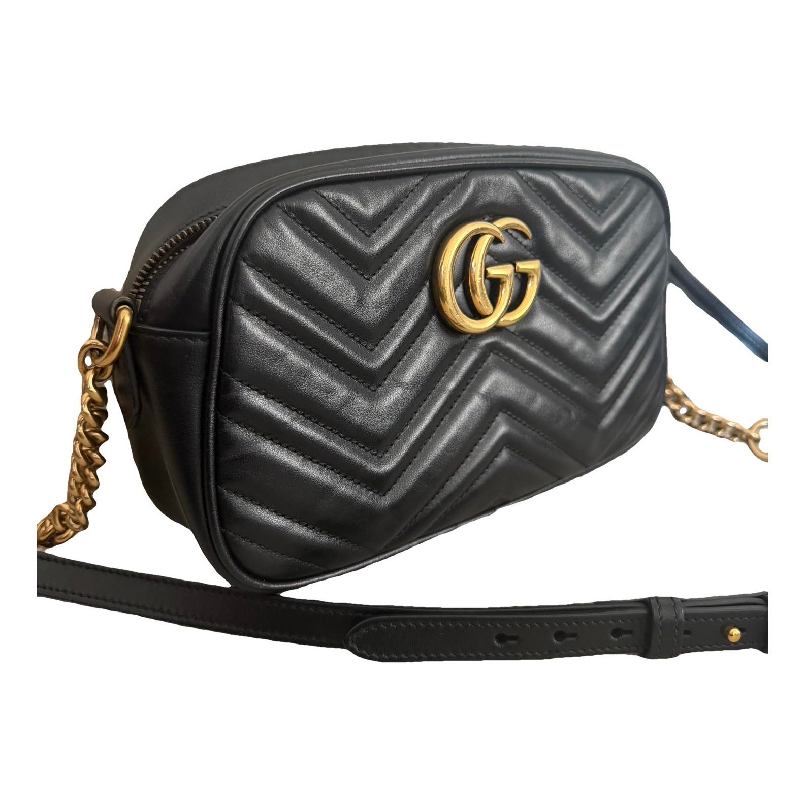 GG Marmont leather crossbody bag