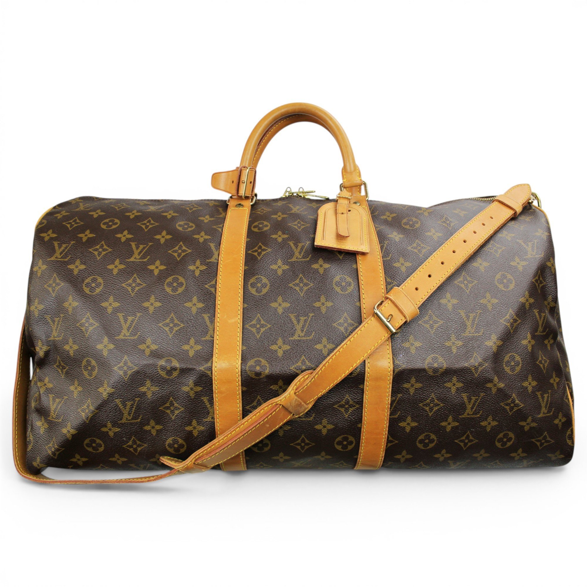 Keepall leather 48h bag