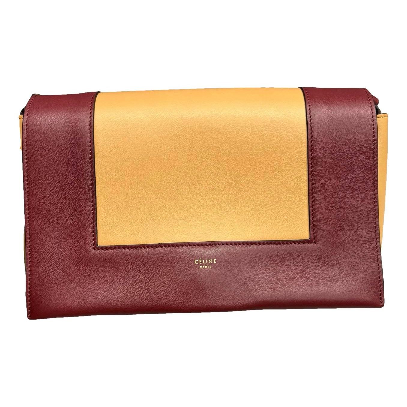 Frame leather crossbody bag