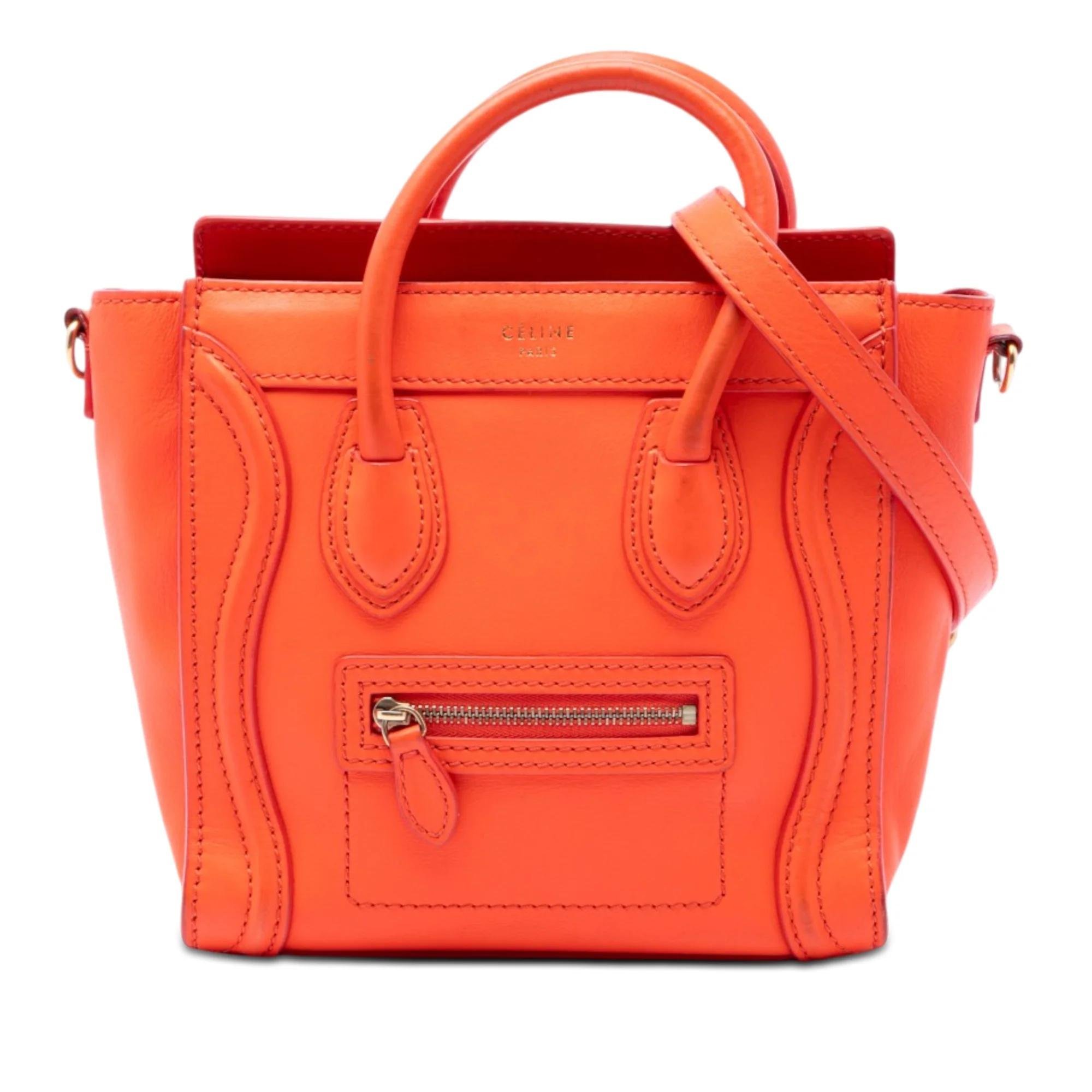 Luggage leather handbag