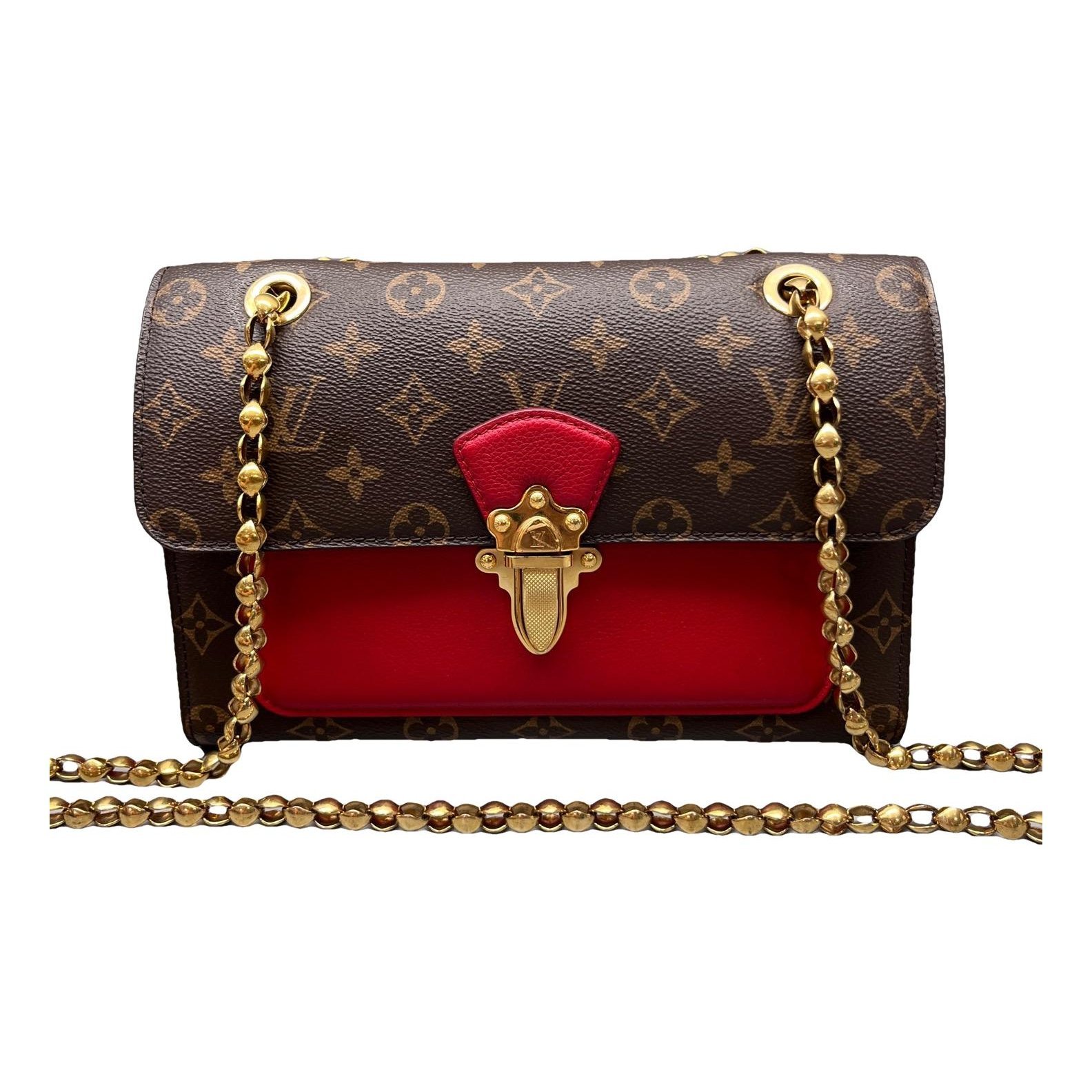 Victoire leather handbag