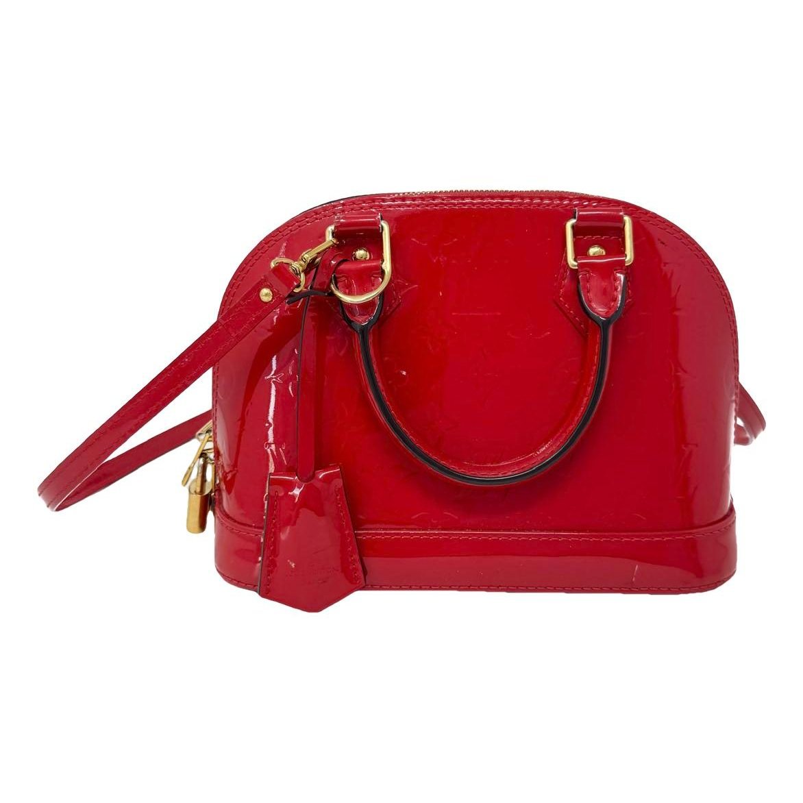 Alma BB patent leather handbag