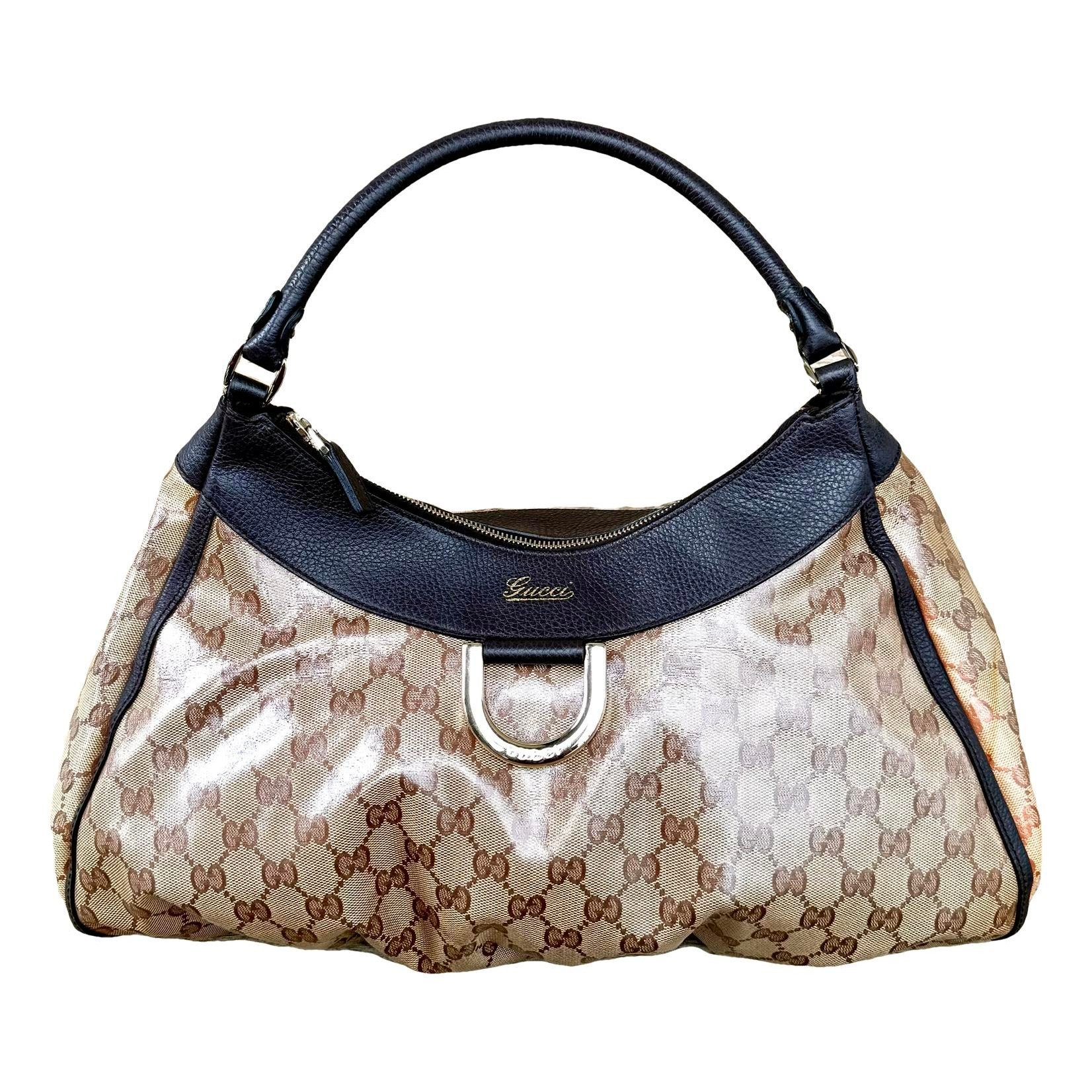 D-Ring leather handbag