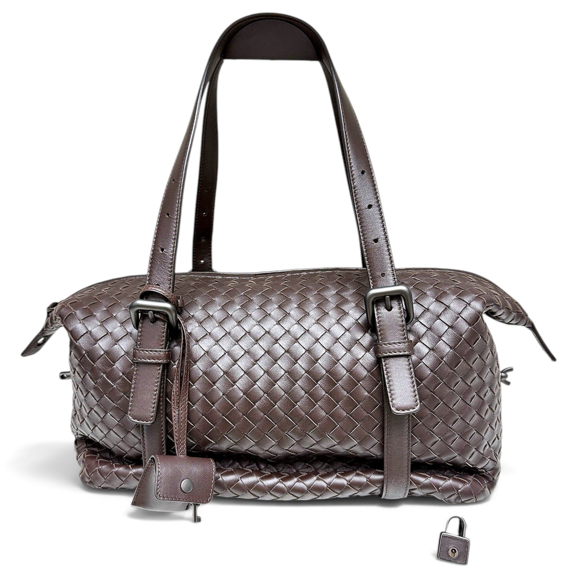 Leather handbag