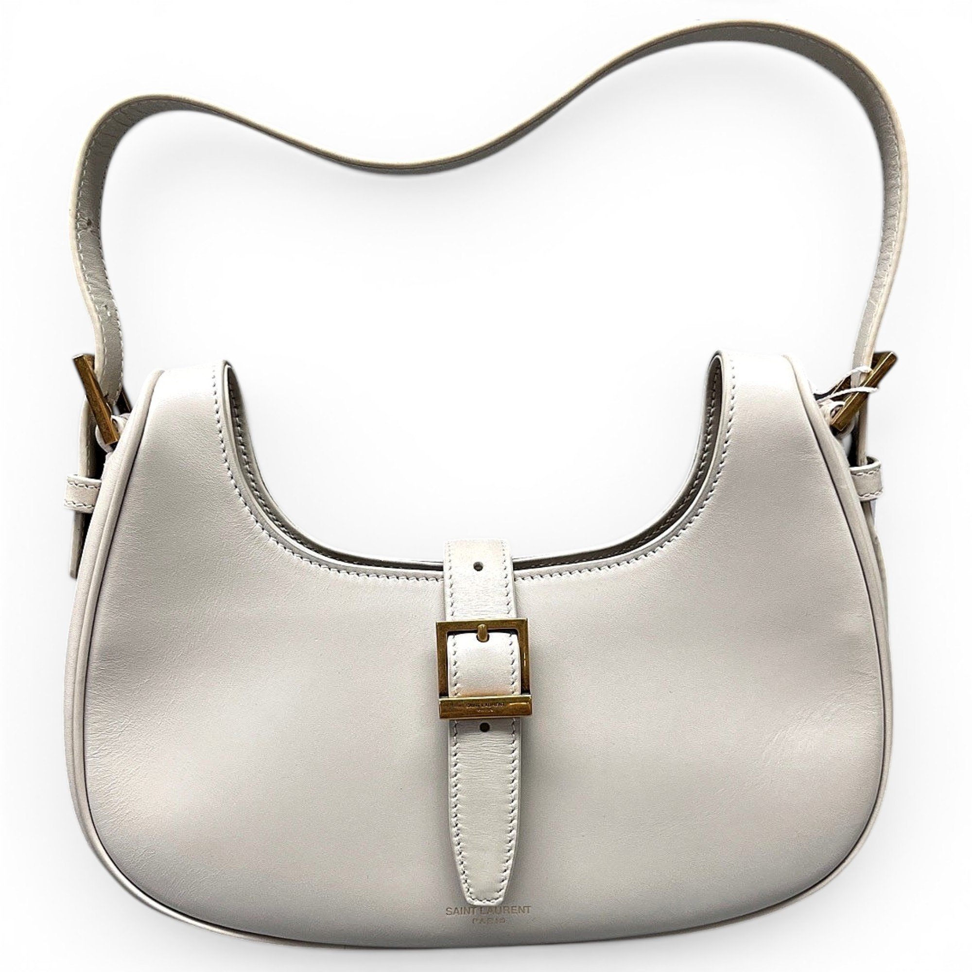 Le Fermoir Hobo leather handbag