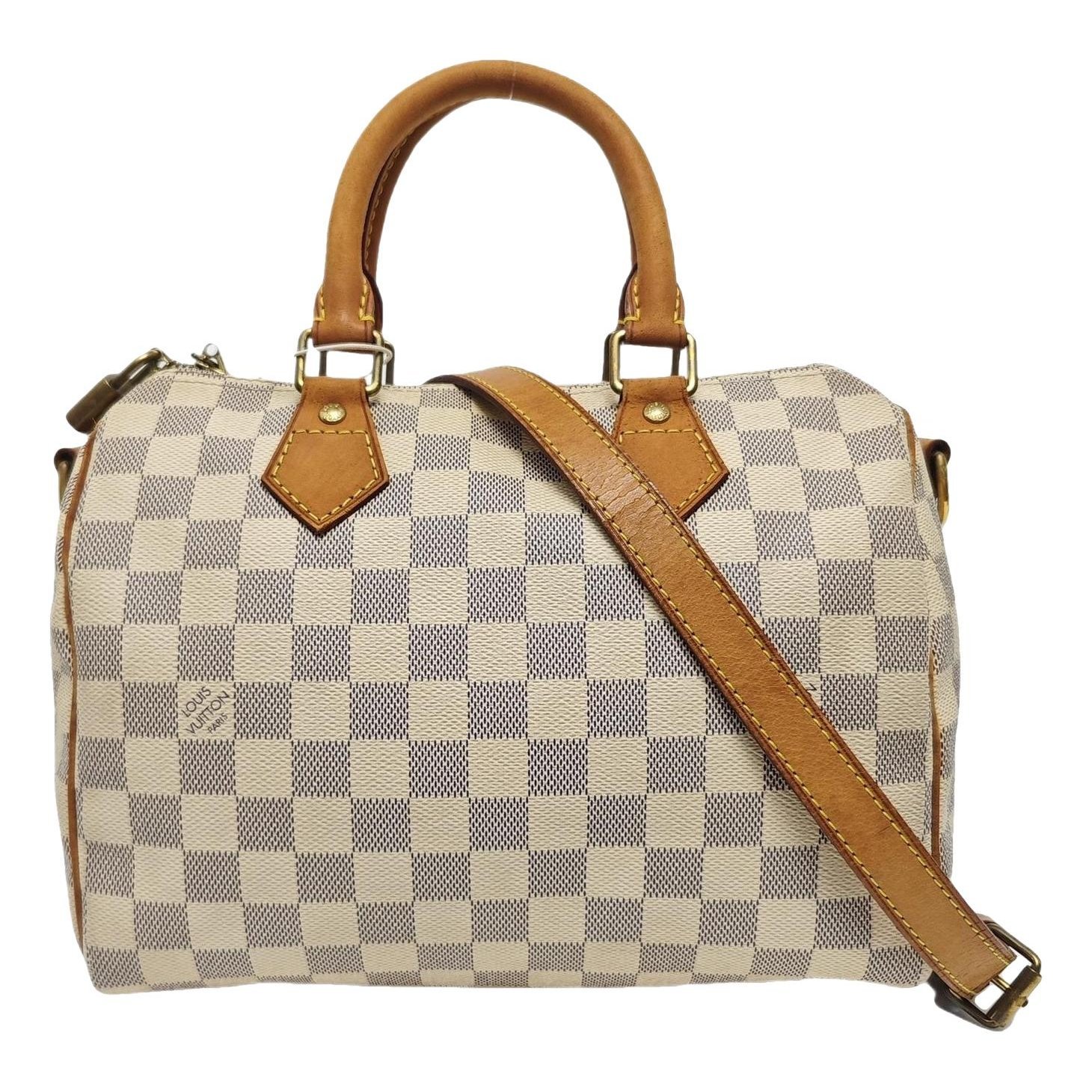 Nano Speedy / Mini HL leather handbag
