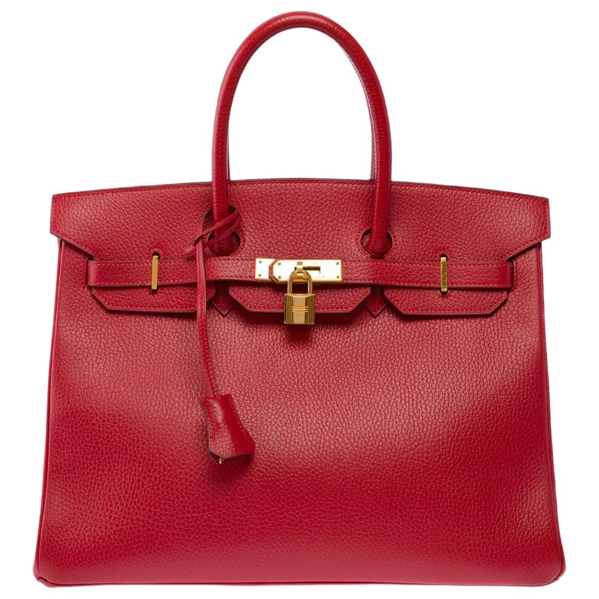 Birkin 35 leather handbag