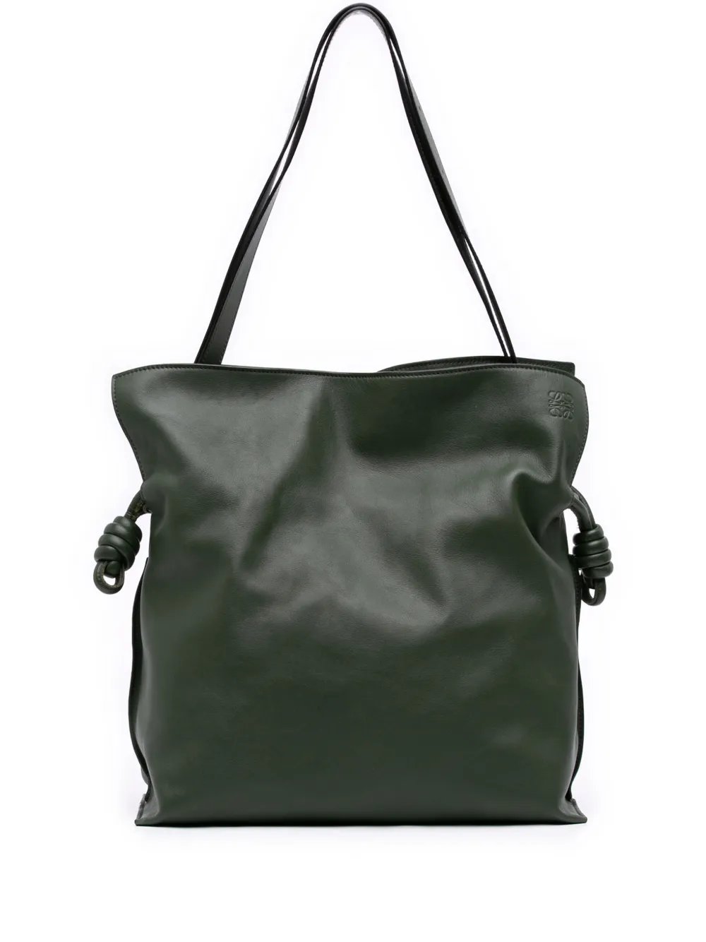 2021 Large Calfskin Flamenco Knot Clutch tote bag