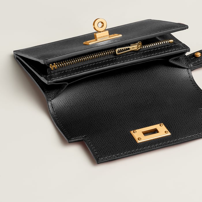 Noir Kelly Pocket Slim 지갑