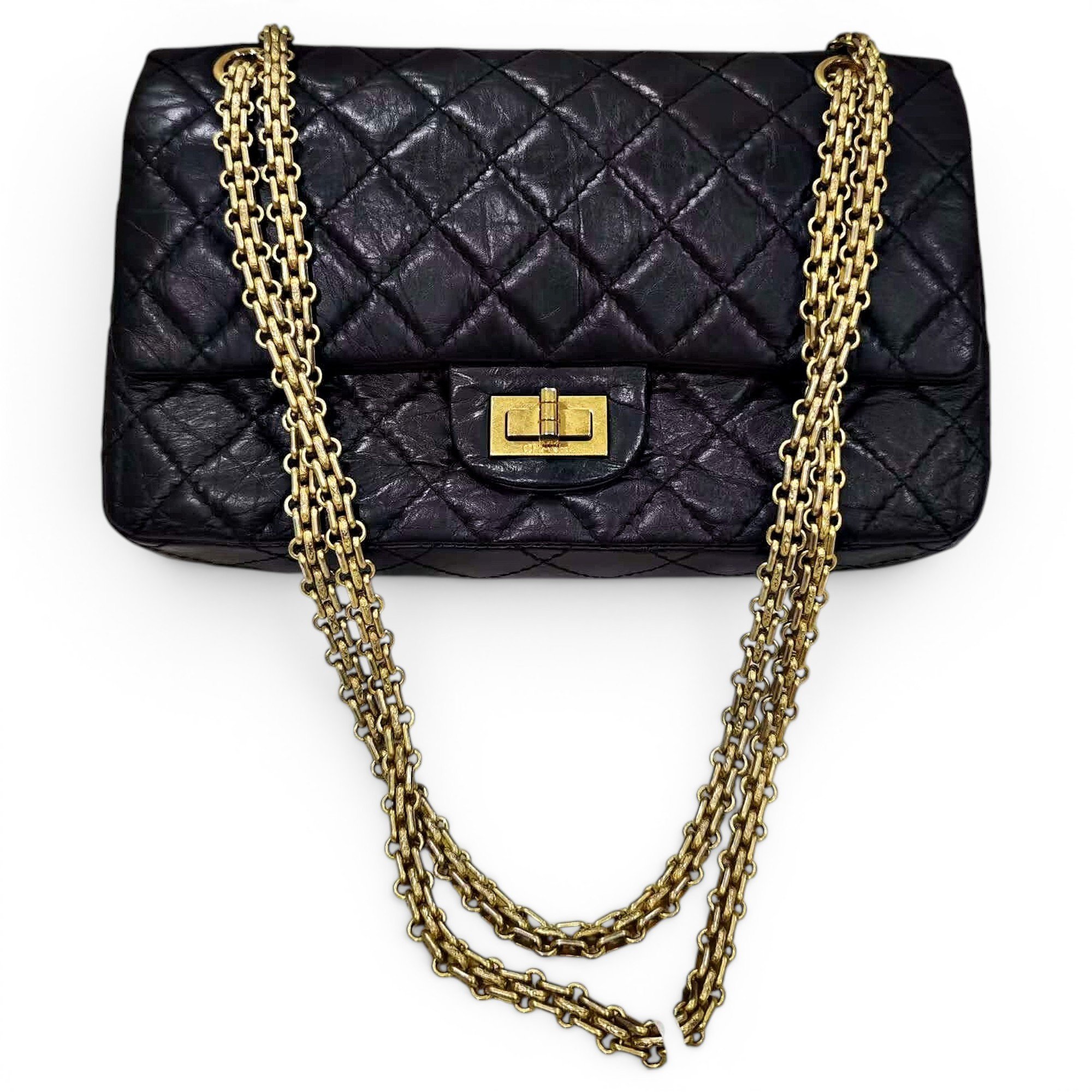 2.55 leather handbag